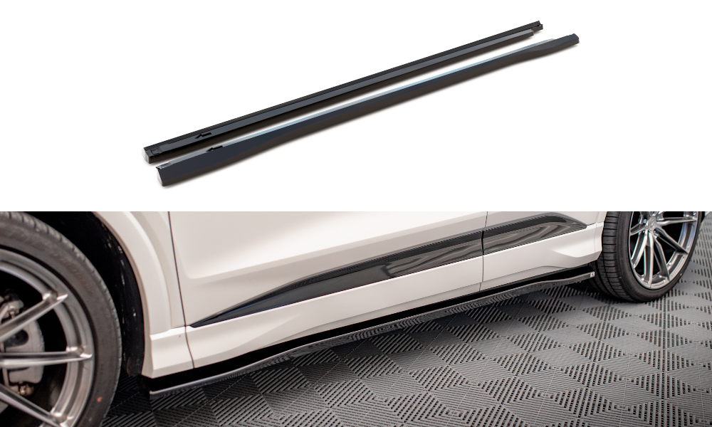 Side Skirts Diffusers Audi Q4 e-Tron Sportback Mk1