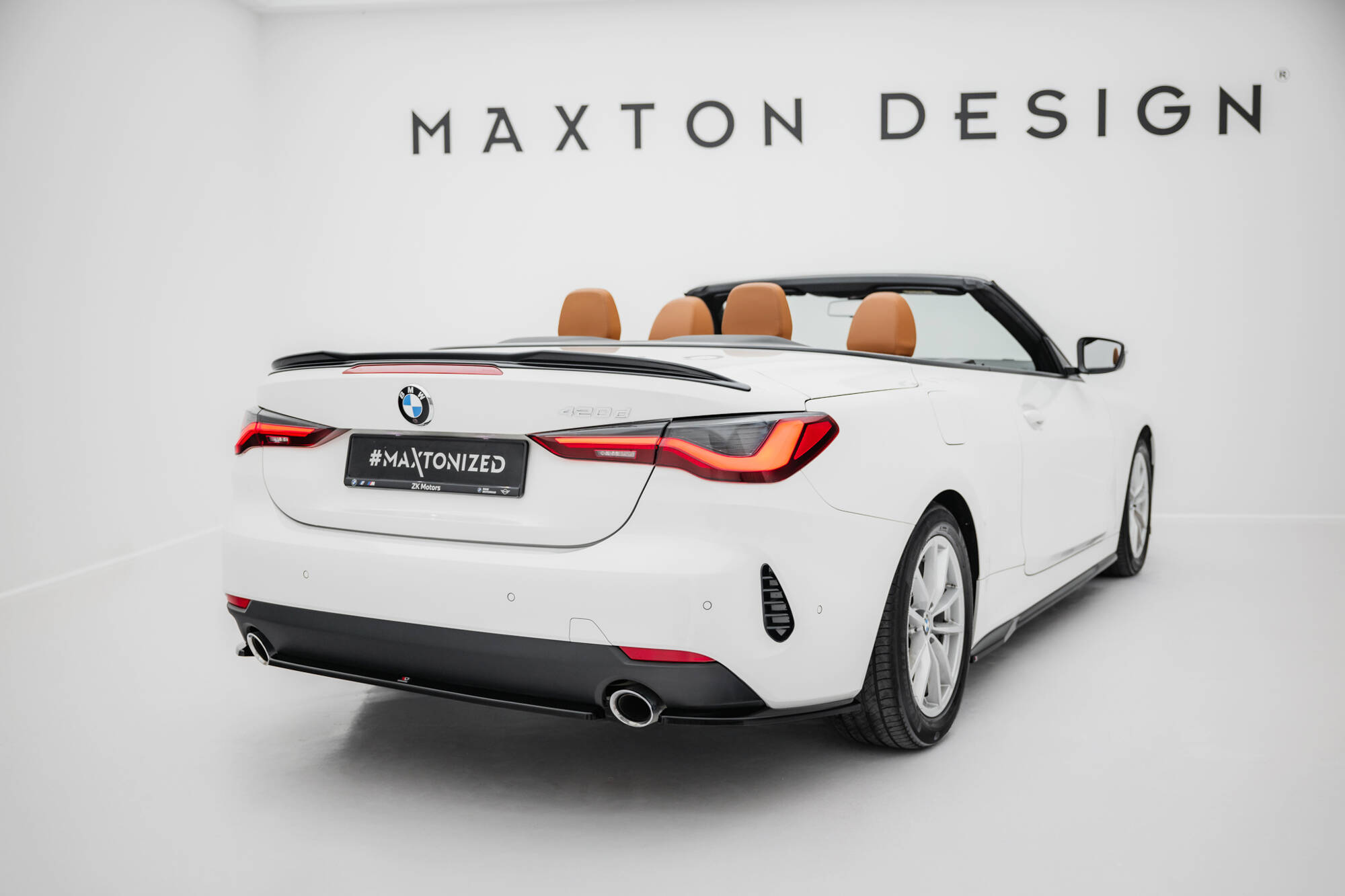 CENTRAL REAR SPLITTER FOR SUITABLE FOR BMW 4 COUPE / CABRIO G22 / G23 – MAXTON DESIGN