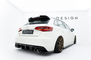 REAR VALANCE SUITABLE FOR AUDI S3 SPORTBACK 8V – MAXTON DESIGN