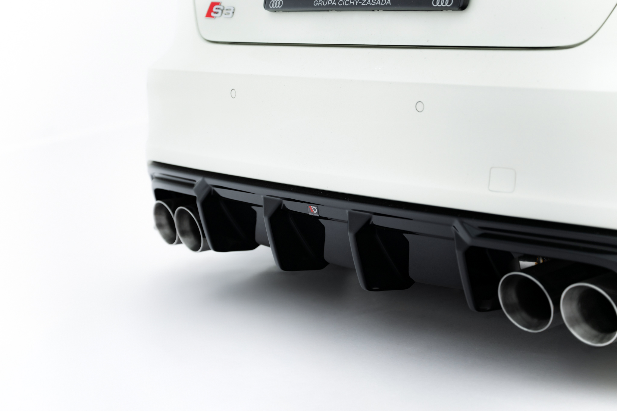 REAR VALANCE SUITABLE FOR AUDI S3 SPORTBACK 8V – MAXTON DESIGN - 3
