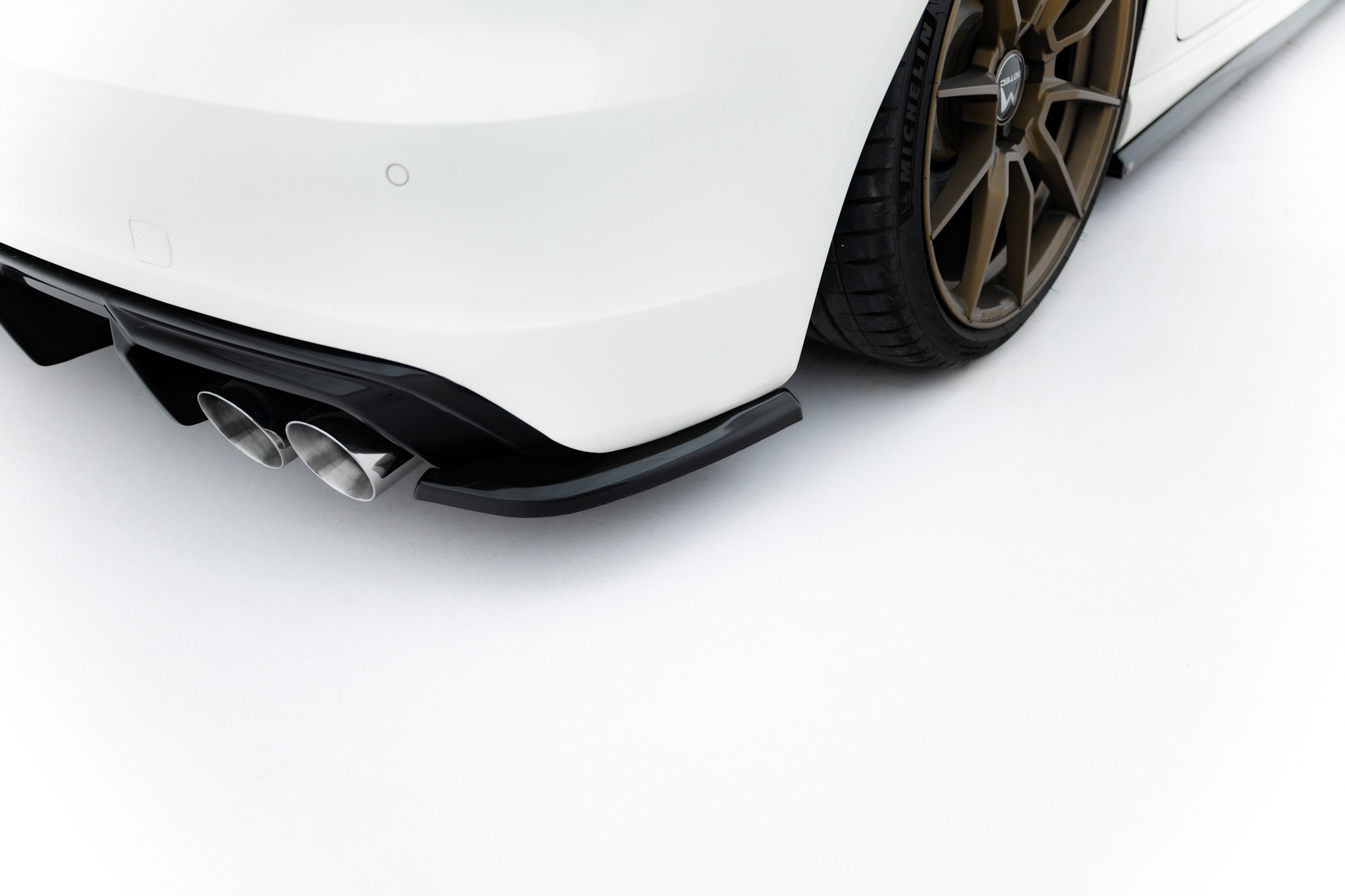 REAR SIDE SPLITTERS SUITABLE FOR AUDI A3 S-LINE / S3 SPORTBACK 8V – MAXTON DESIGN