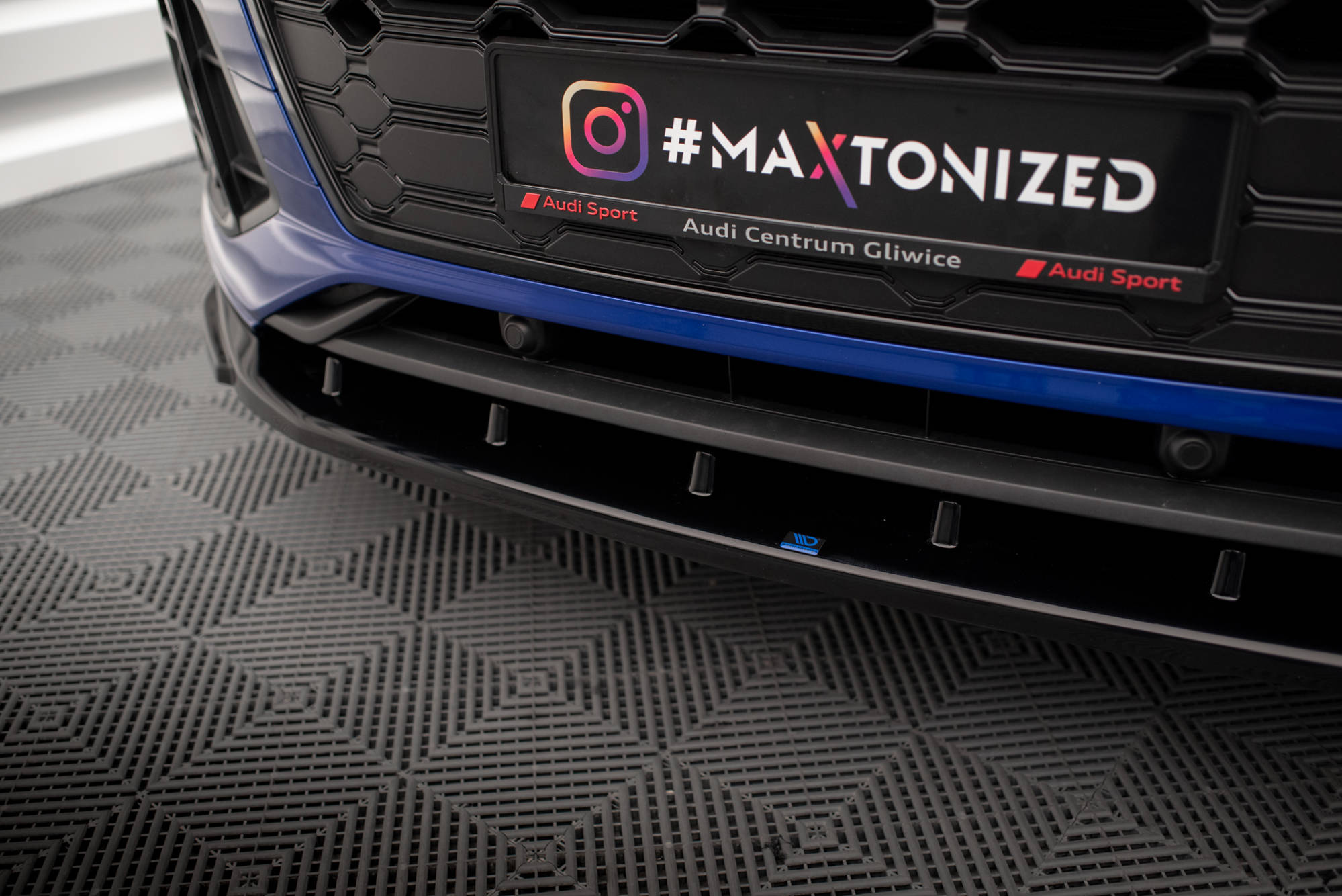 Front Splitter V.2 Audi SQ5 / Q5 S-Line SUV / Sportback Mk2 Facelift - 3