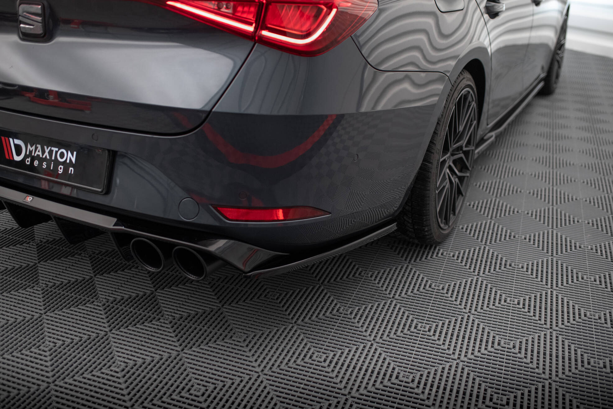 REAR SIDE SPLITTERS V.2 SUITABLE FOR SEAT LEON ST FR MK4 – MAXTON DESIGN - 3