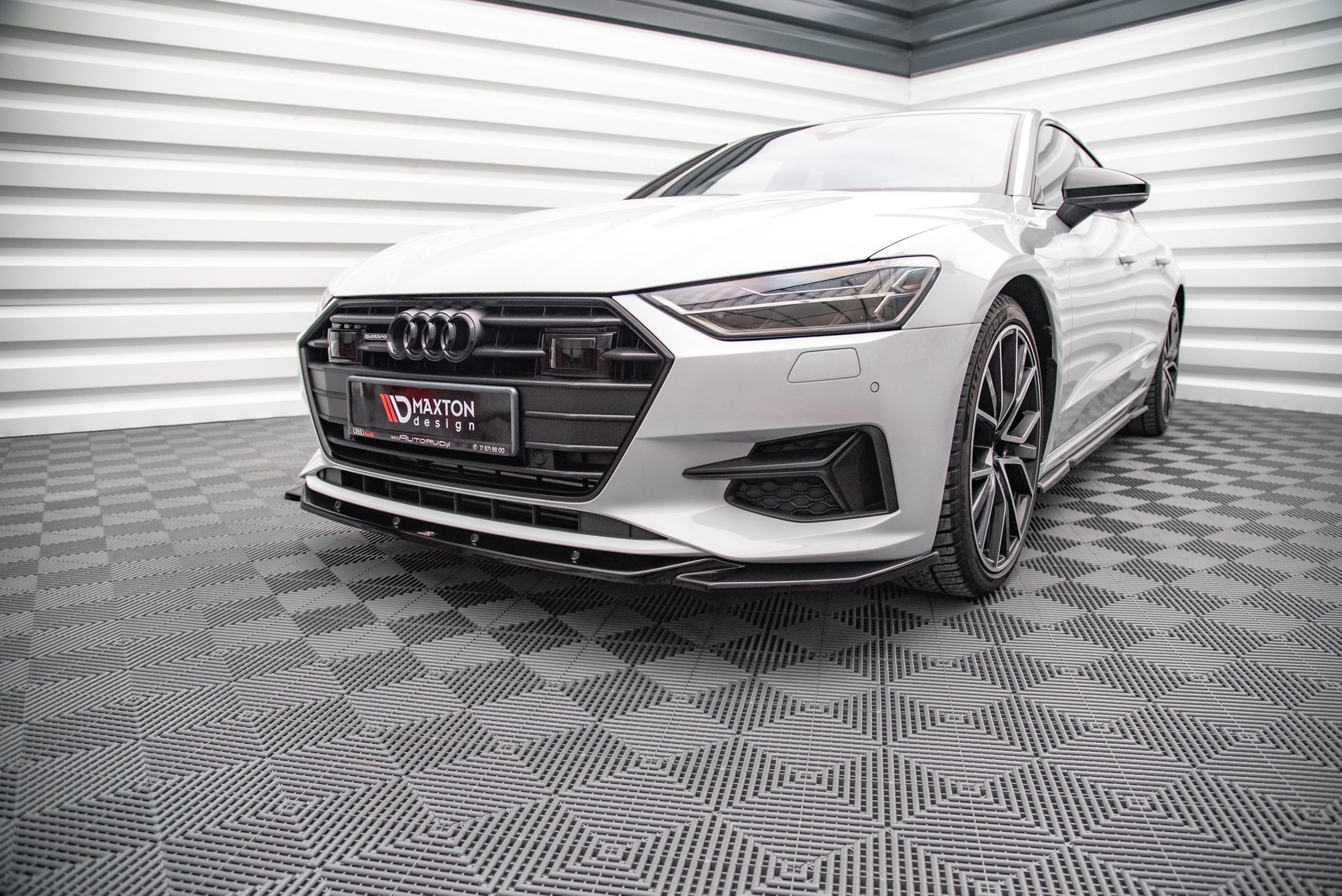 Front Splitter  V.1 Audi A7 C8 - 2