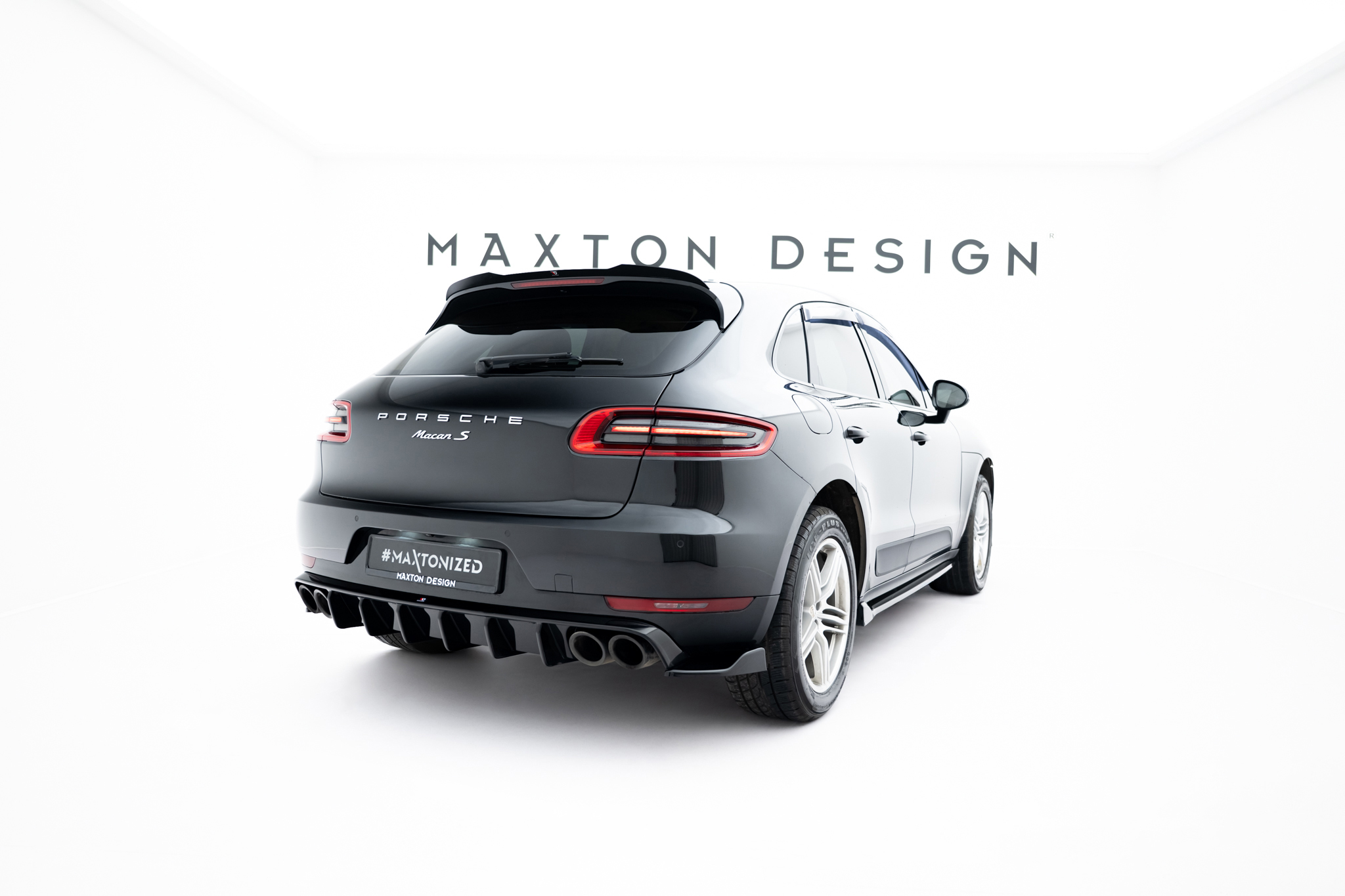 REAR SIDE SPLITTERS V.2 SUITABLE FOR PORSCHE MACAN MK1 – MAXTON DESIGN - 3
