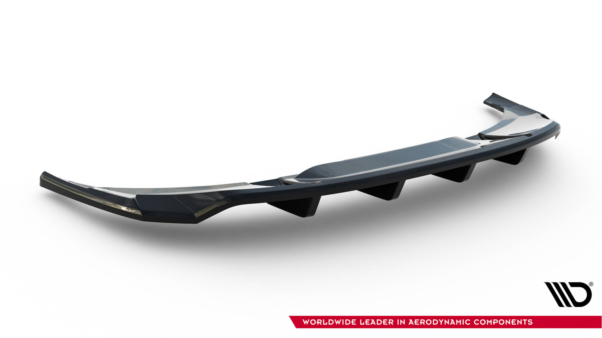 Central Rear Splitter (Vertical Bars) Audi e-Tron S-Line - 6