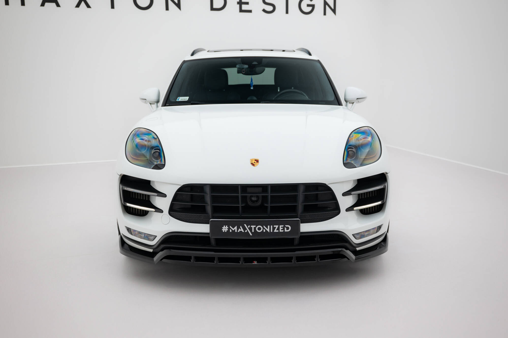 FRONT SPLITTER SUITABLE FOR PORSCHE MACAN TURBO MK1 – MAXTON DESIGN - 5