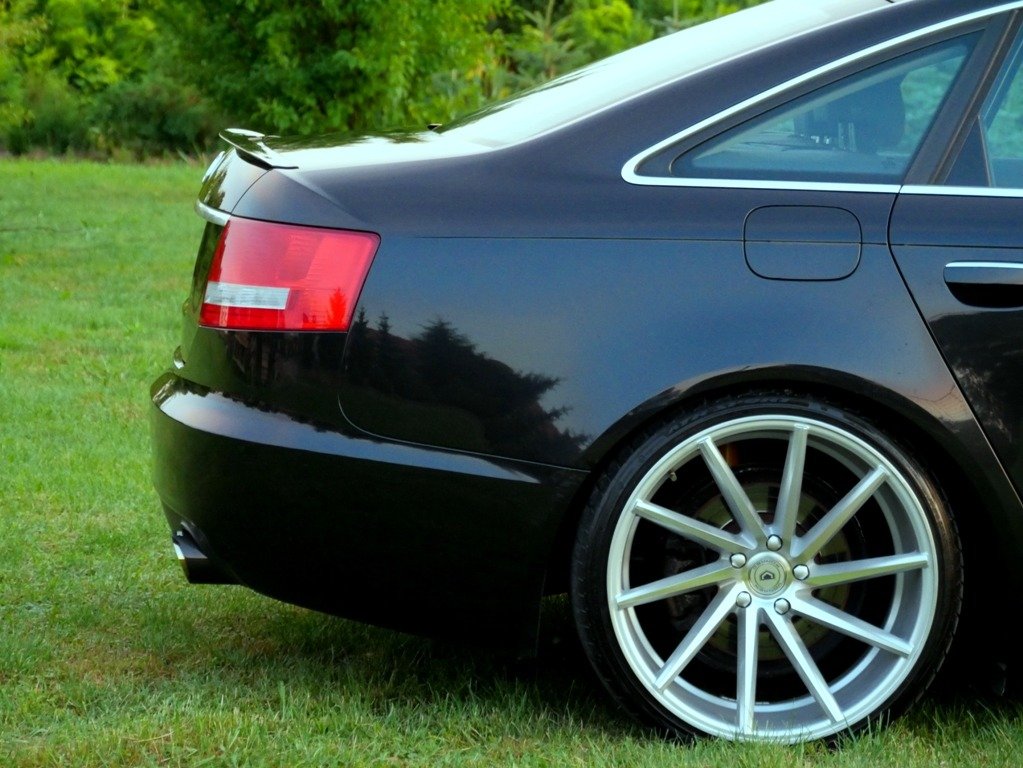 Spoiler CAP Audi A6 C6 S-line Pre-facelift (2004-2008) - 3