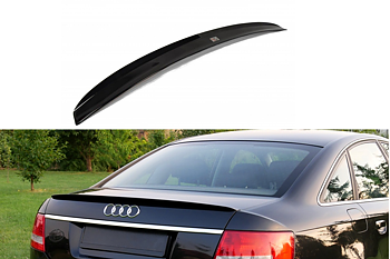 Spoiler CAP Audi A6 C6 S-line Pre-facelift (2004-2008)