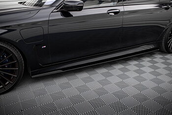 SIDE SKIRTS DIFFUSERS V.2  FOR SUITABLE FOR BMW 7 LONG M-PACK G12 – MAXTON DESIGN