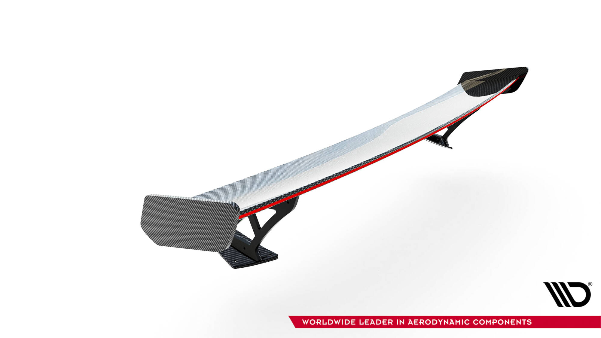CARBON SPOILER WITH EXTERNAL BRACKETS UPRIGHTS + LED SUITABLE FOR TOYOTA GR86 / SUBARU BRZ MK2 – MAXTON DESIGN - 2