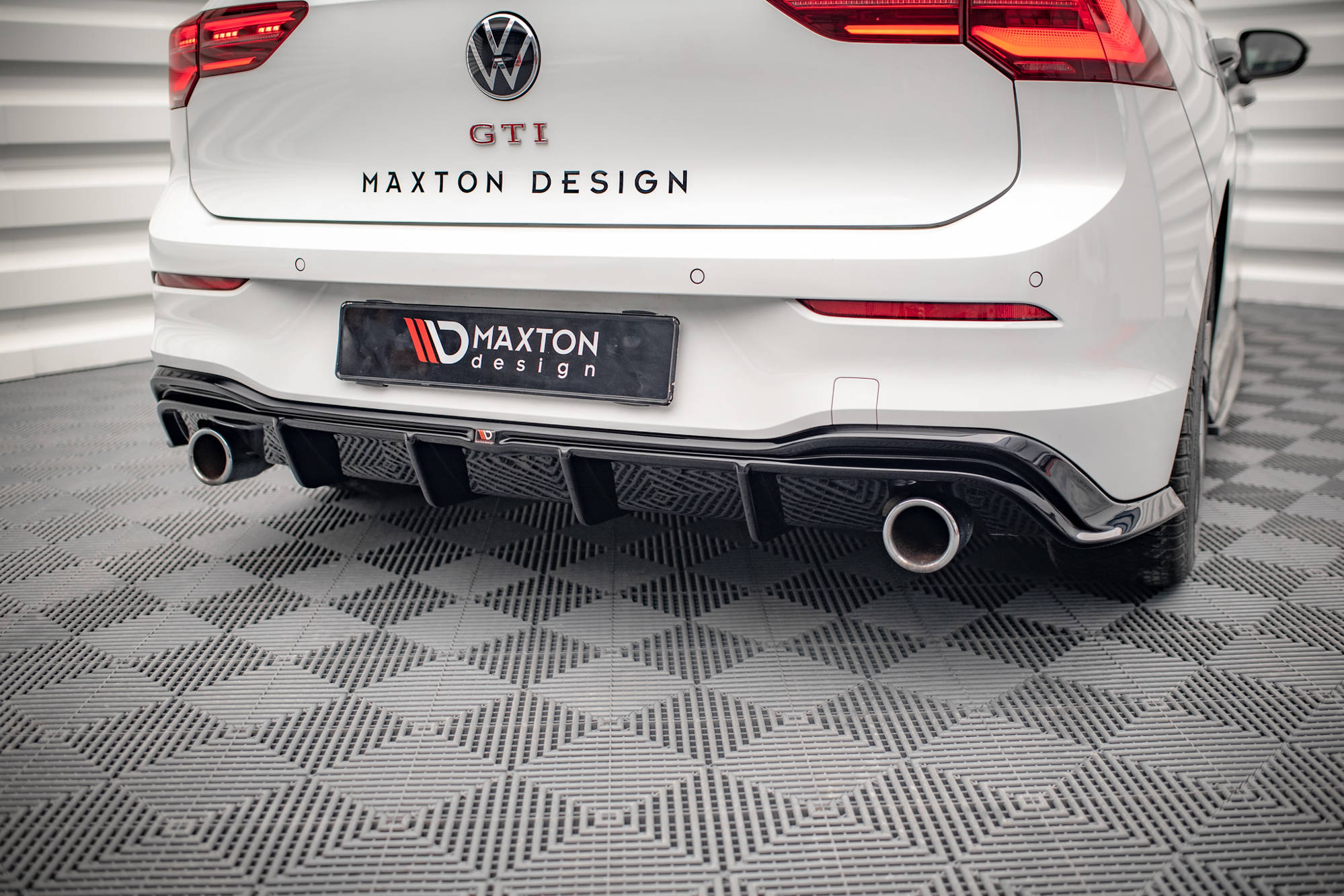 Rear Valance V.4 VW Golf 8 GTI - 4