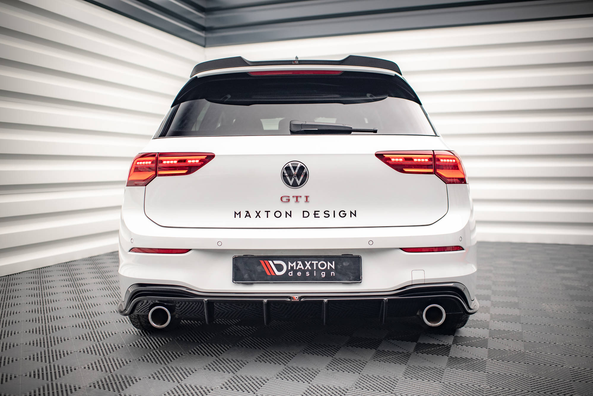 Rear Valance V.4 VW Golf 8 GTI - 2