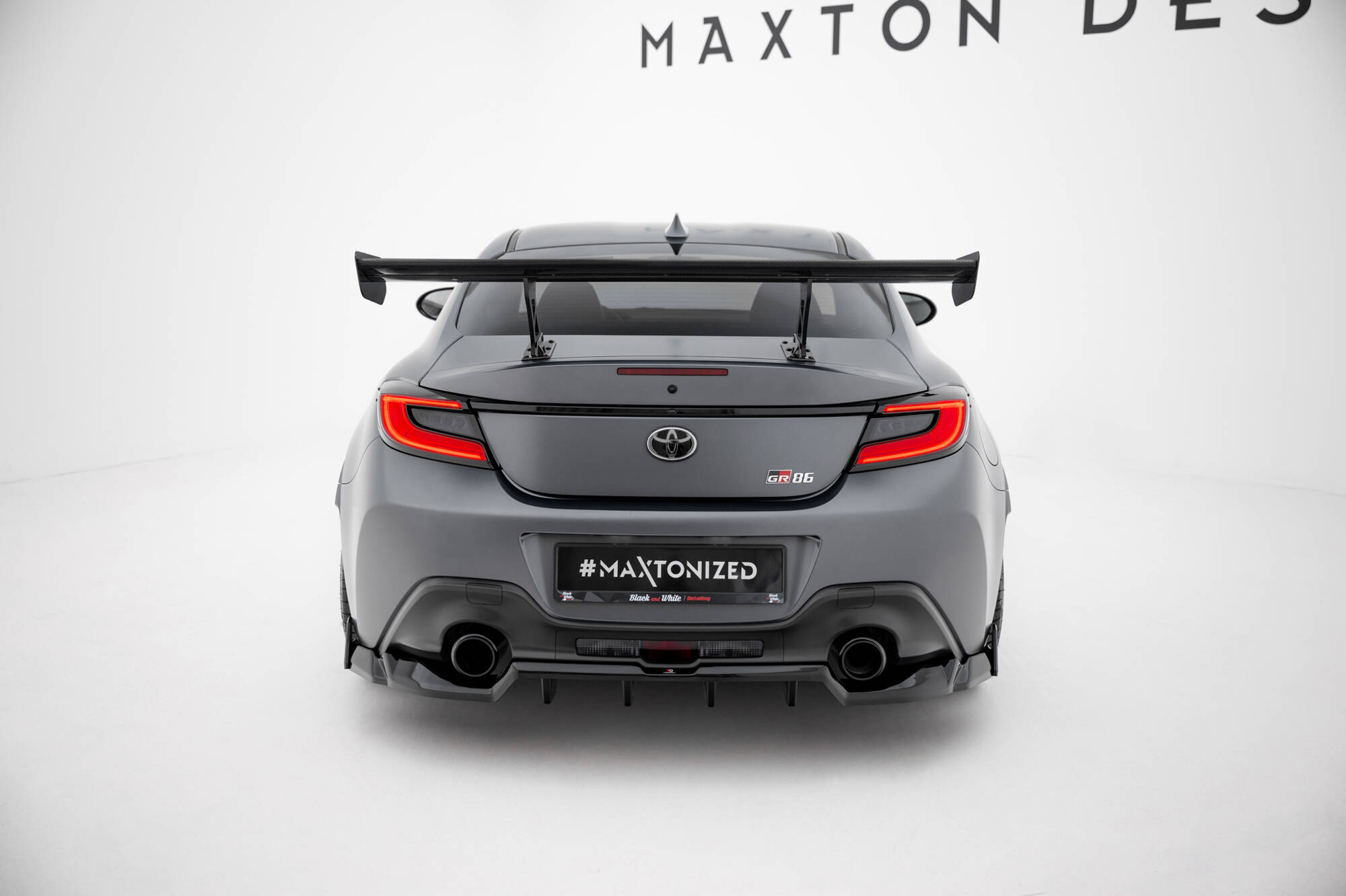 CARBON SPOILER WITH INTERNAL BRACKETS UPRIGHTS SUITABLE FOR TOYOTA GR86 / SUBARU BRZ MK2 – MAXTON DESIGN - 8