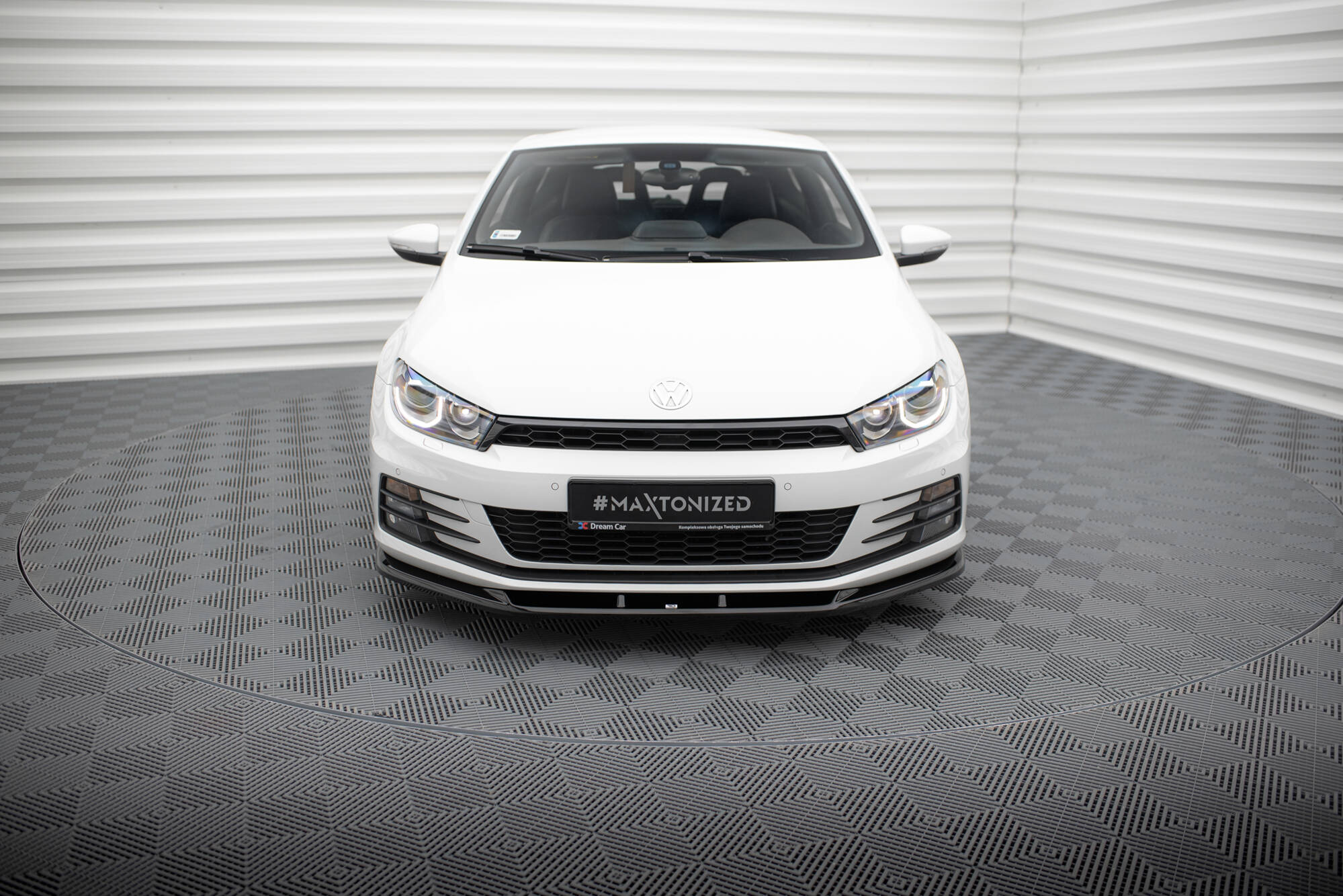 Front Splitter V.1 Volkswagen Scirocco Mk3 Facelift - 2