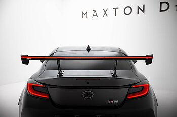 CARBON SPOILER WITH INTERNAL BRACKETS UPRIGHTS + LED SUITABLE FOR TOYOTA GR86 / SUBARU BRZ MK2 – MAXTON DESIGN
