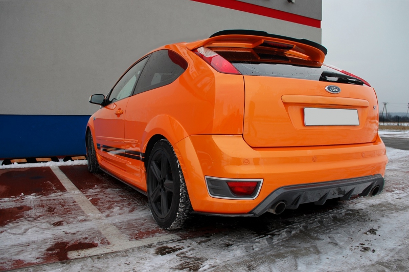 REAR SIDE SPLITTERS FORD FOCUS MK2 ST PREFACE MODEL FITS WITH REAR VALANCE - 2