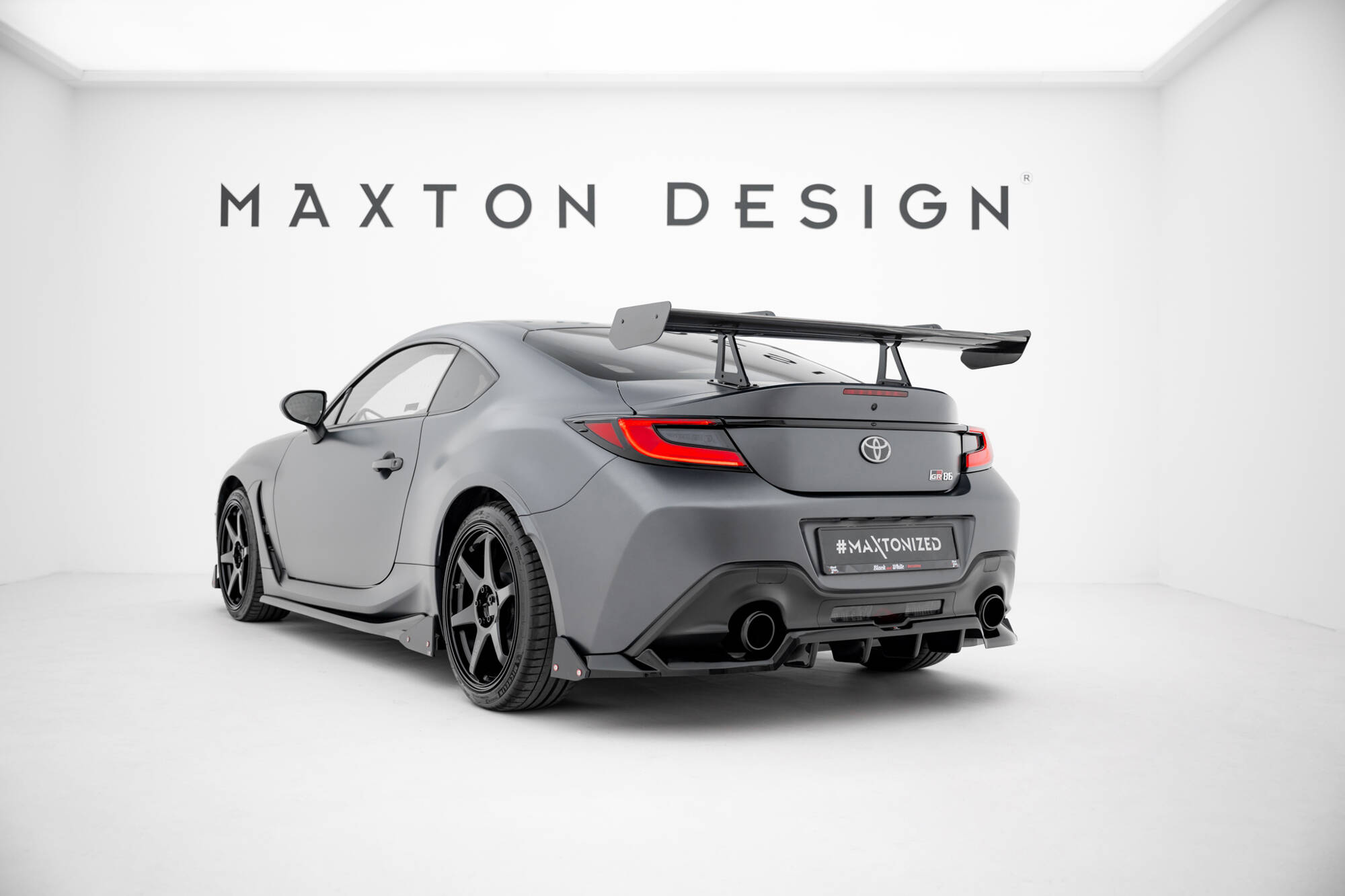 CARBON SPOILER WITH UPPER SWAN MOUNTING SUITABLE FOR TOYOTA GR86 / SUBARU BRZ MK2 – MAXTON DESIGN - 11