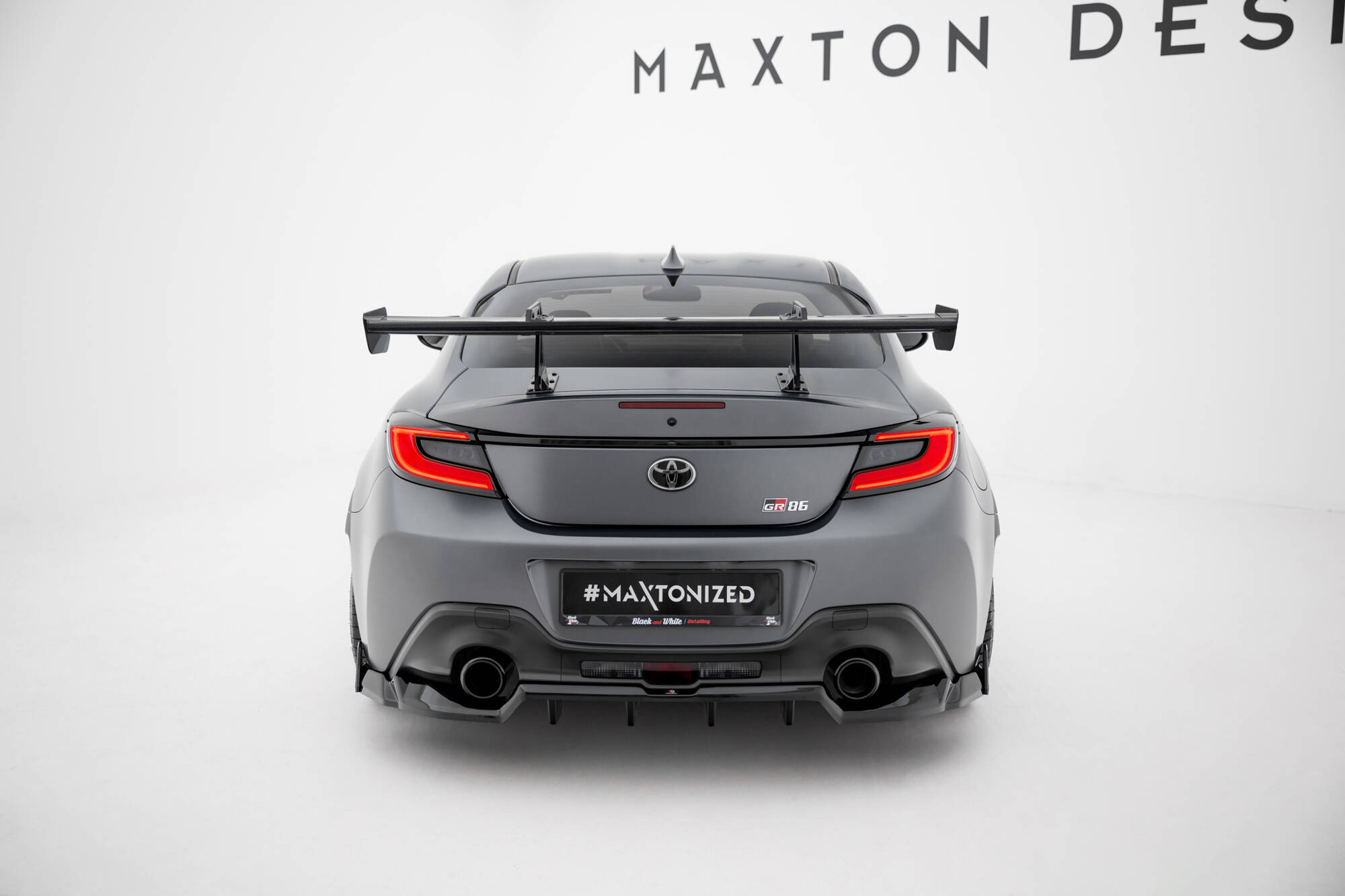 CARBON SPOILER WITH UPPER SWAN MOUNTING SUITABLE FOR TOYOTA GR86 / SUBARU BRZ MK2 – MAXTON DESIGN - 6