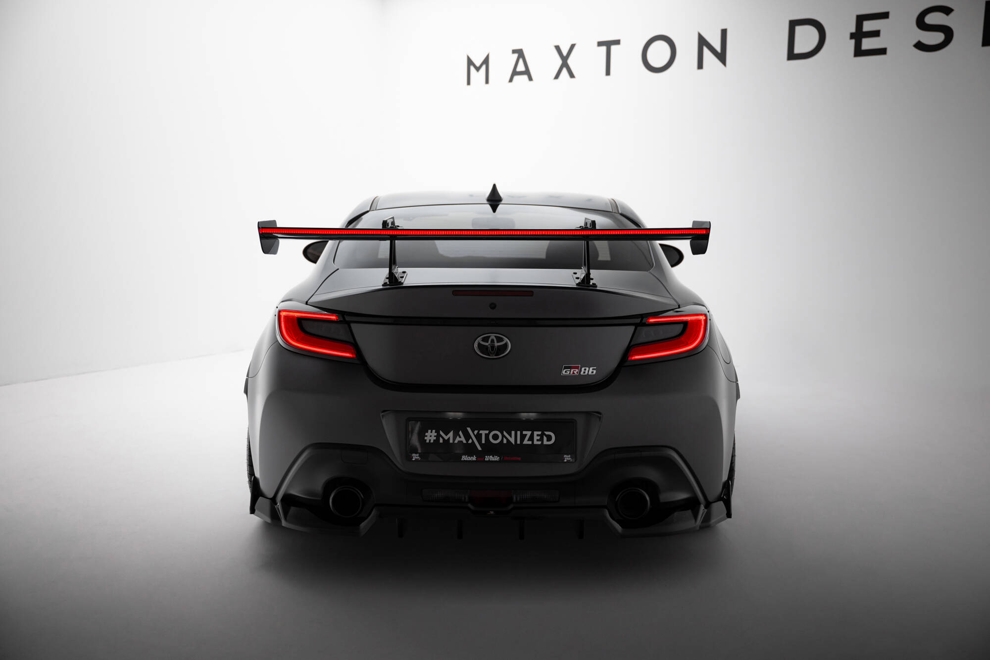 CARBON SPOILER WITH UPPER SWAN MOUNTING + LED SUITABLE FOR TOYOTA GR86 / SUBARU BRZ MK2 – MAXTON DESIGN - 12