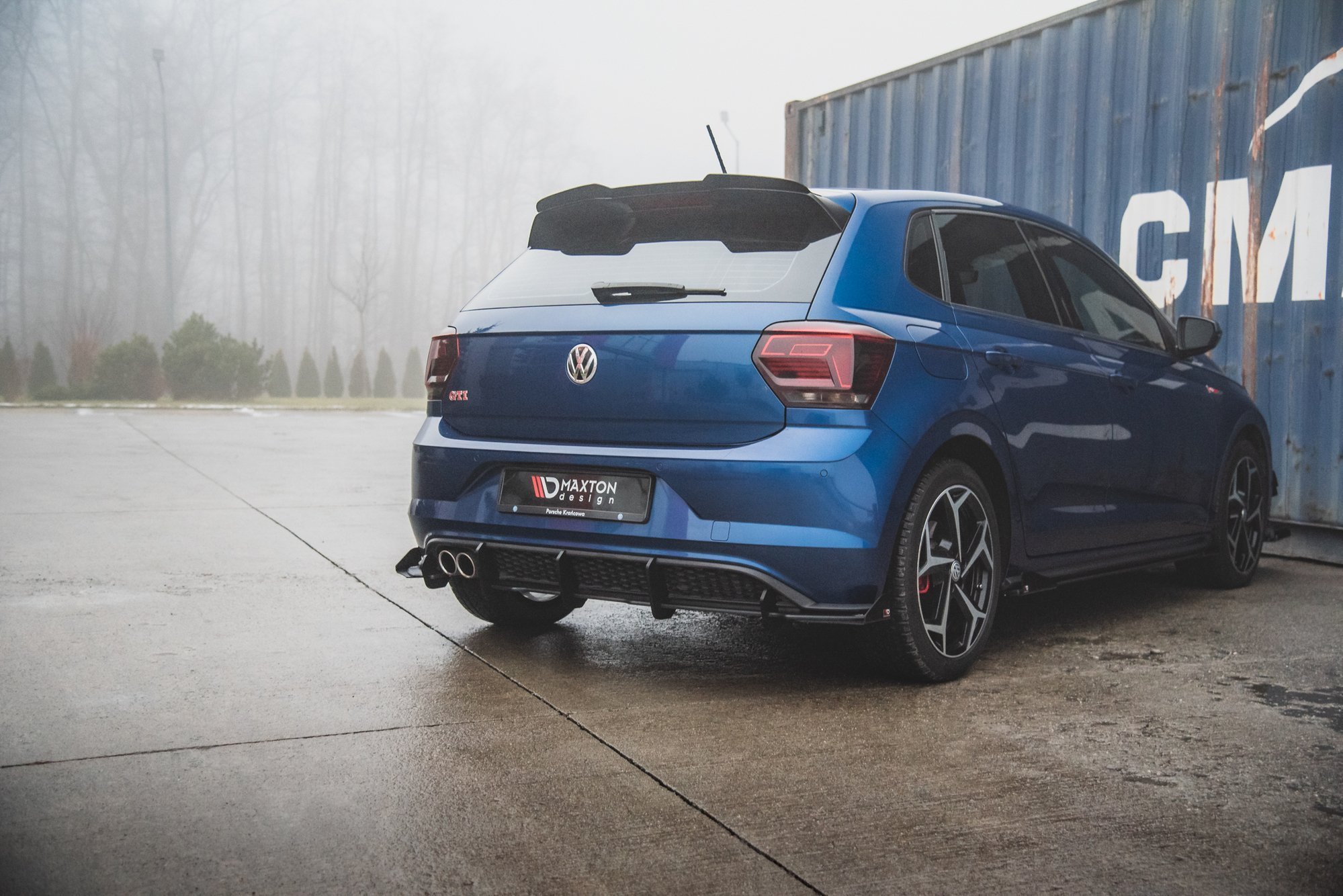 Rear Side Flaps VW Polo GTI Mk6 - 3