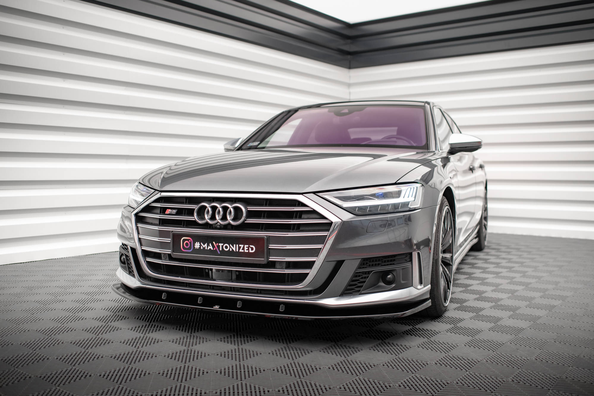 Front Splitter V.2 Audi S8 / A8 S-Line D5 - 4