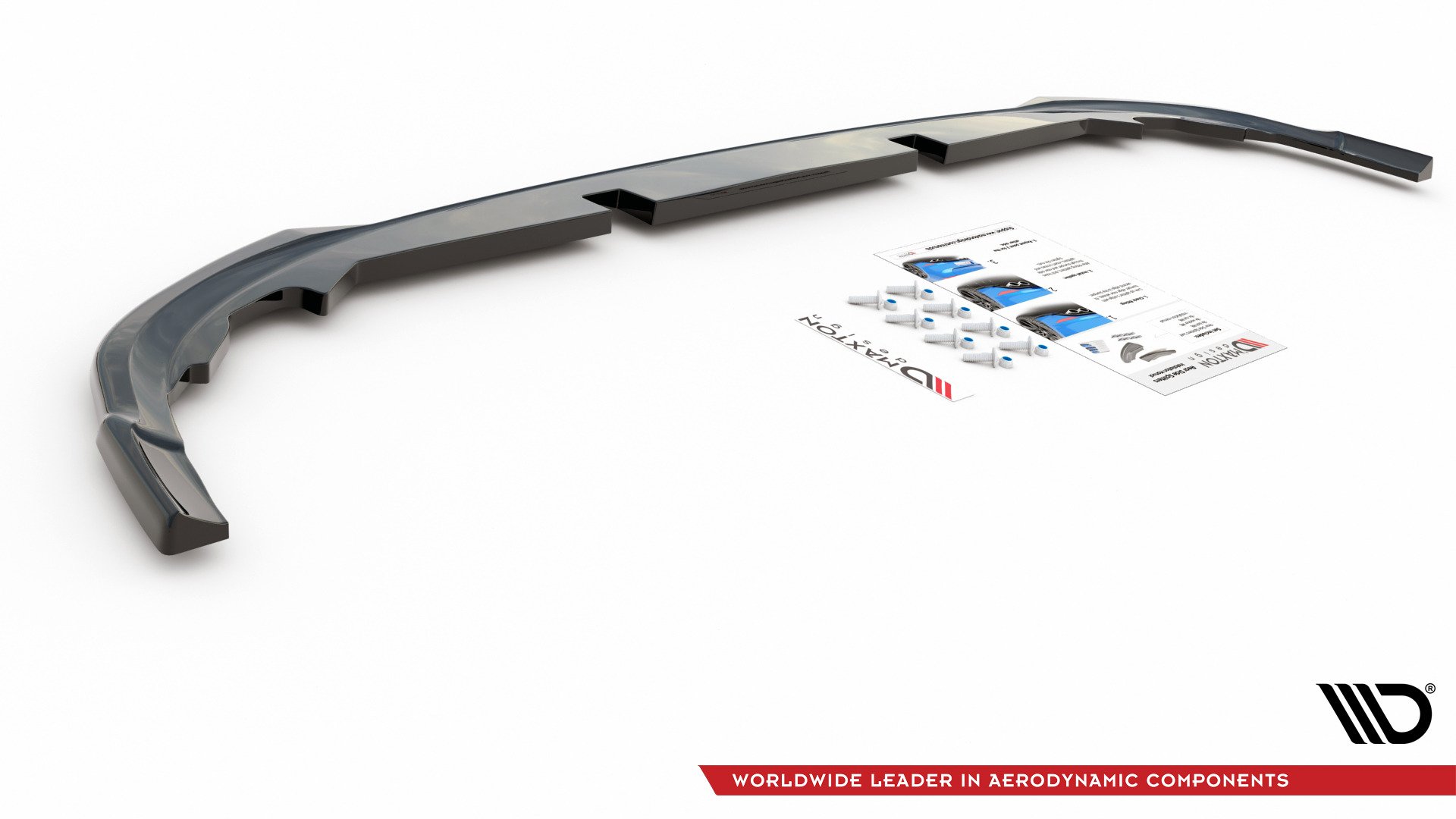 Central Rear Splitter VW Golf MK8 (2020-) - 7