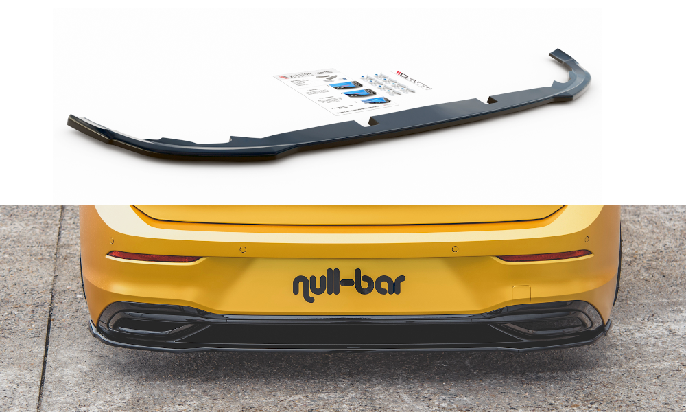 Central Rear Splitter VW Golf MK8 (2020-)