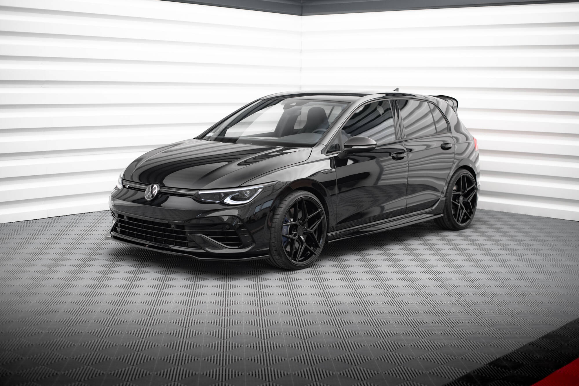 Side Skirts Diffusers V.3 Volkswagen Golf R Mk8 - 4