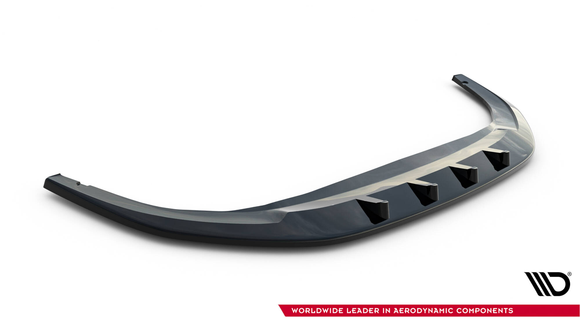 FRONT SPLITTER V.1 SUITABLE FOR VOLKSWAGEN GOLF GTI / GTE / R-LINE MK8 FACELIFT – MAXTON DESIGN - 4