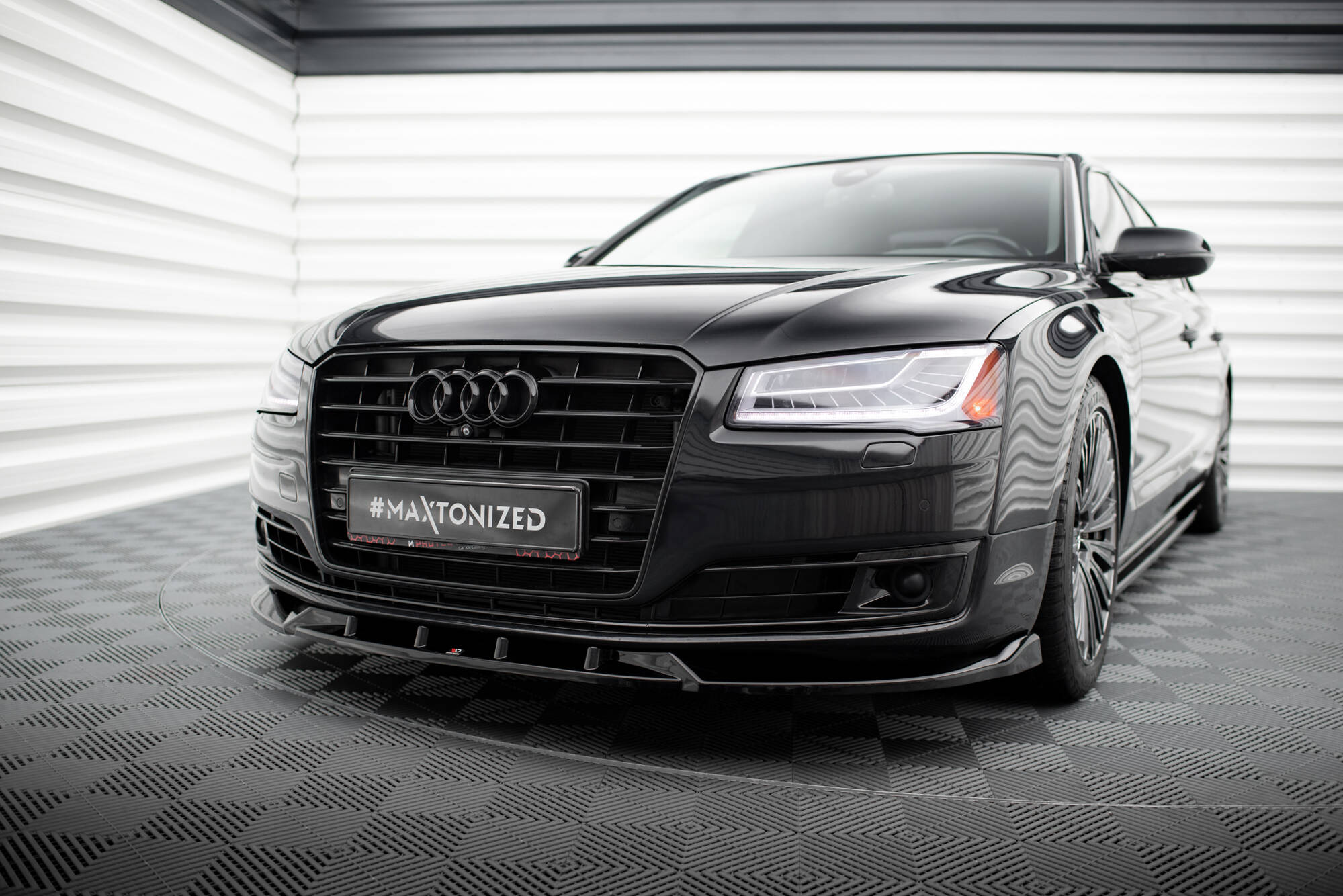 Front Splitter Audi A8 D4 Facelift - 3
