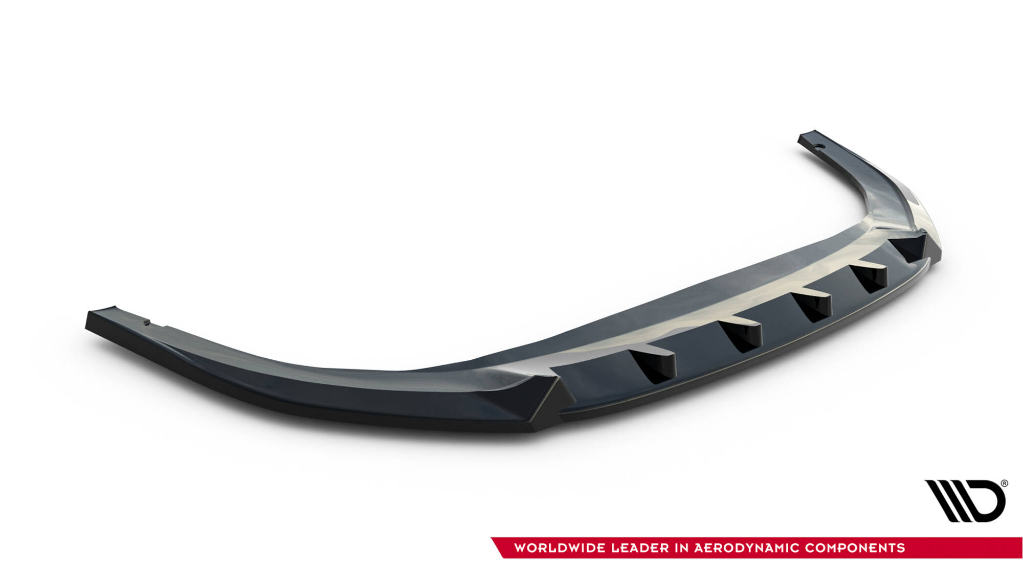 FRONT SPLITTER V.2 SUITABLE FOR VOLKSWAGEN GOLF GTI / GTE / R-LINE MK8 FACELIFT – MAXTON DESIGN - 5