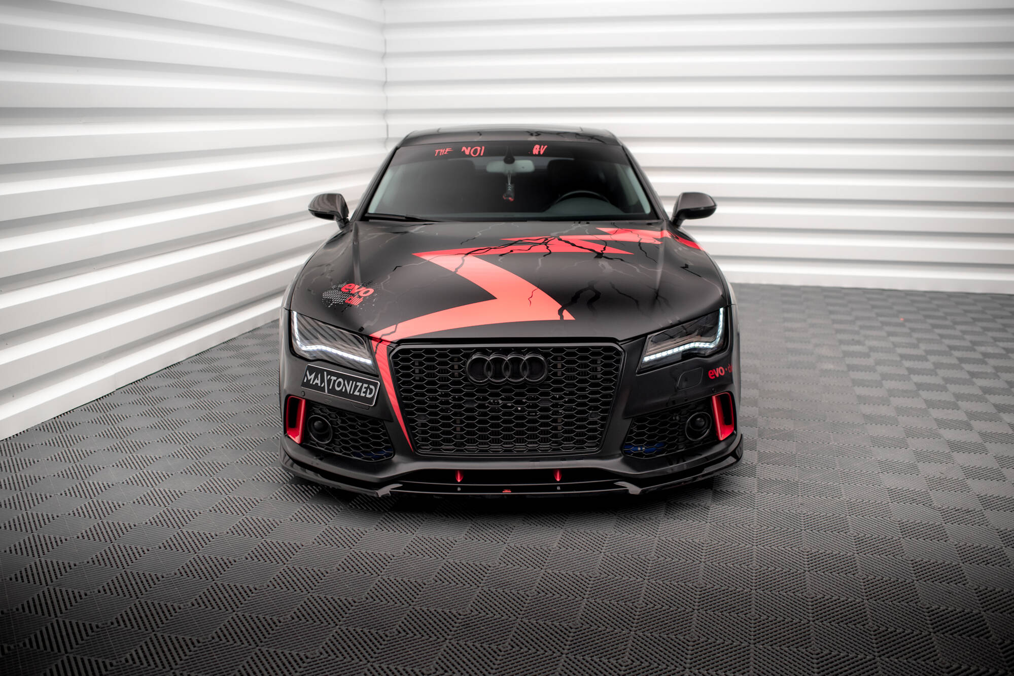 Front Splitter Audi A7 RS7 Look C7 - 2