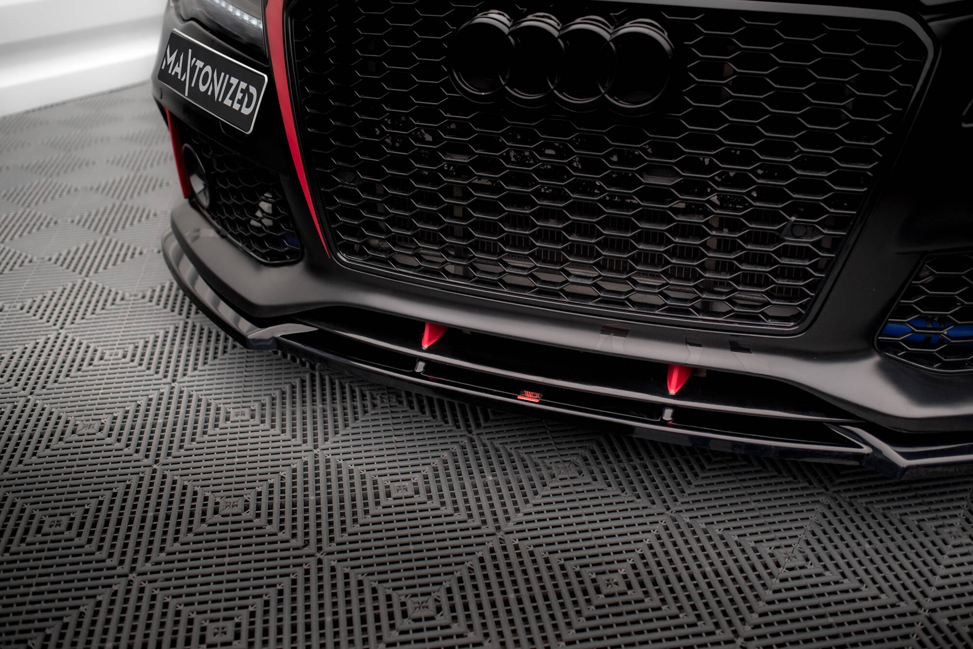 Front Splitter Audi A7 RS7 Look C7 - 3