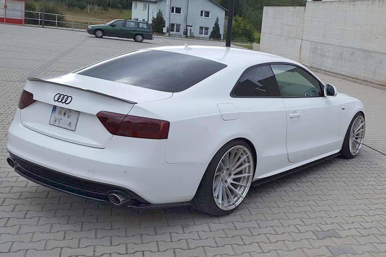 Central Rear Splitter Audi A5 S-line 8T FL Coupe / Sportback (2011-2016) - 4