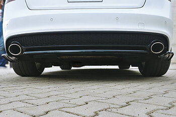 Central Rear Splitter Audi A5 S-line 8T FL Coupe / Sportback (2011-2016)