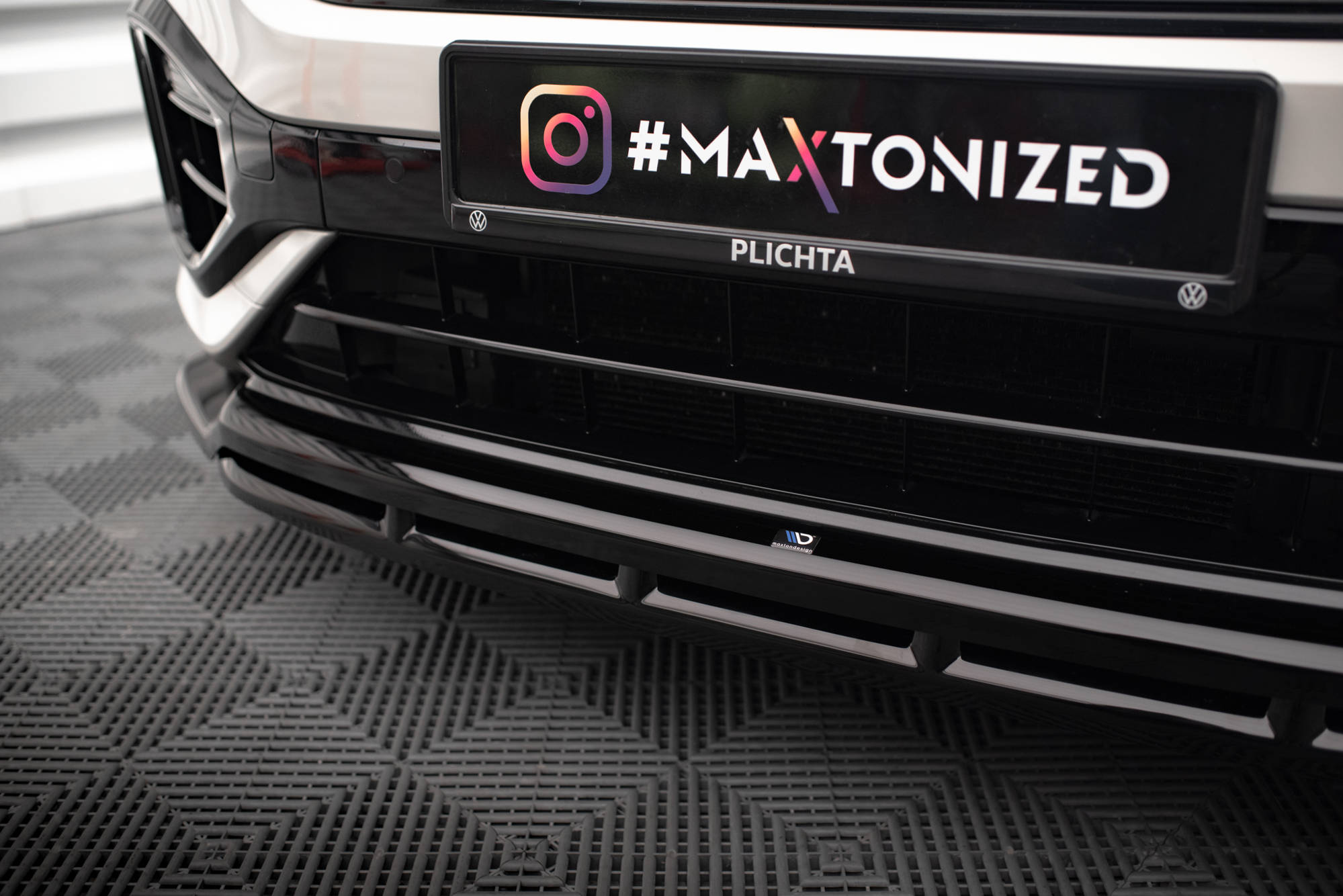 Front Splitter V.1 Volkswagen T-Roc R / R-Line Mk1 Facelift - 4
