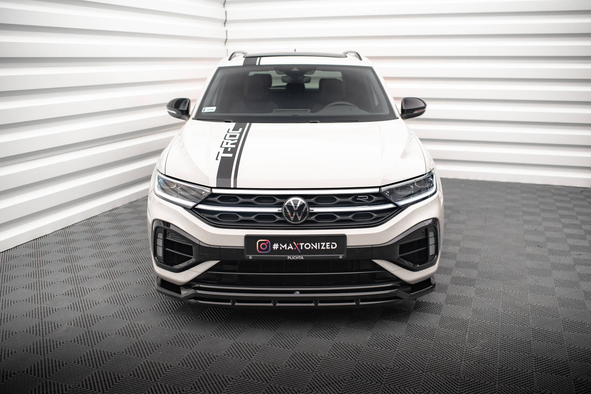 Front Splitter V.1 Volkswagen T-Roc R / R-Line Mk1 Facelift - 2