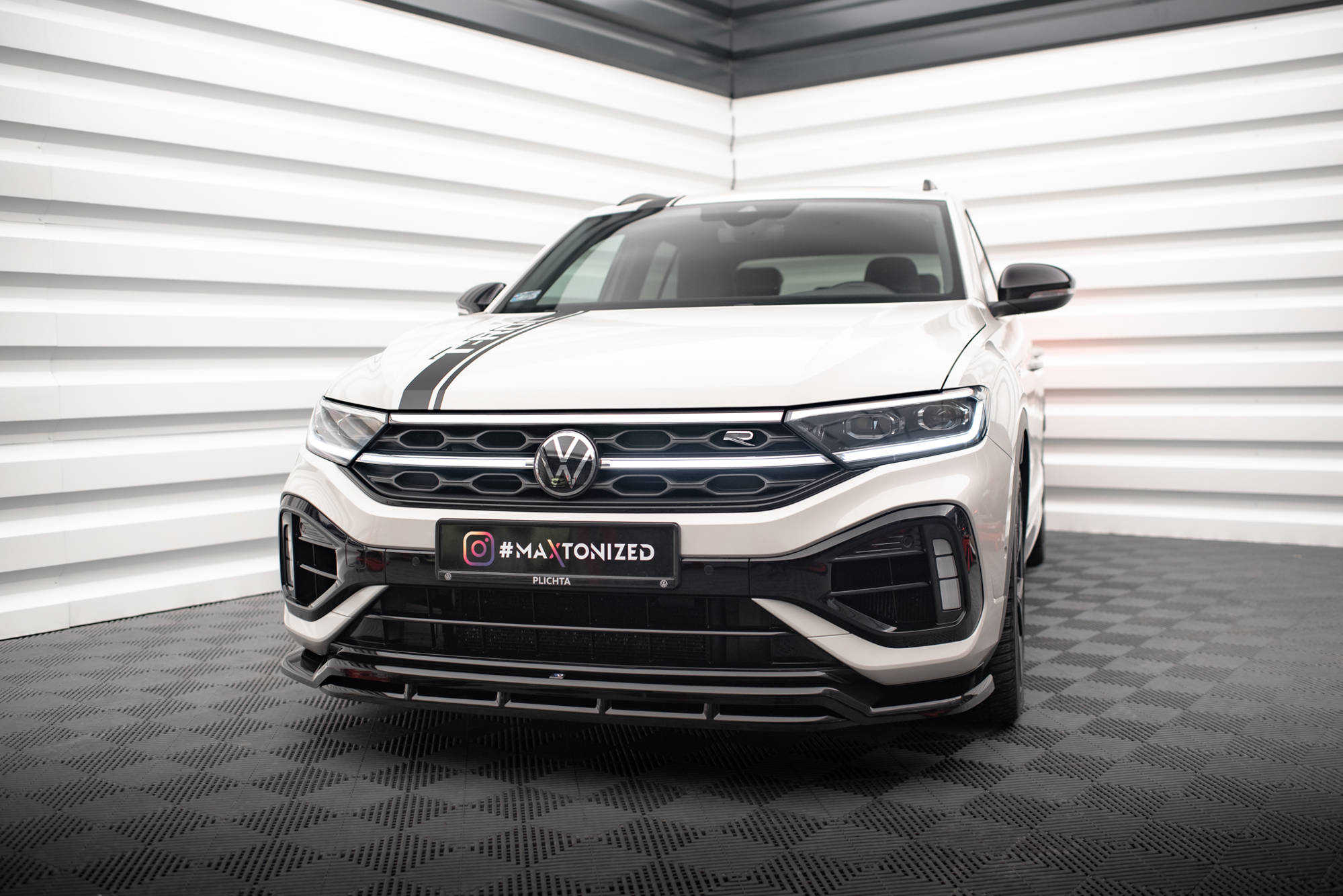 Front Splitter V.1 Volkswagen T-Roc R / R-Line Mk1 Facelift - 3