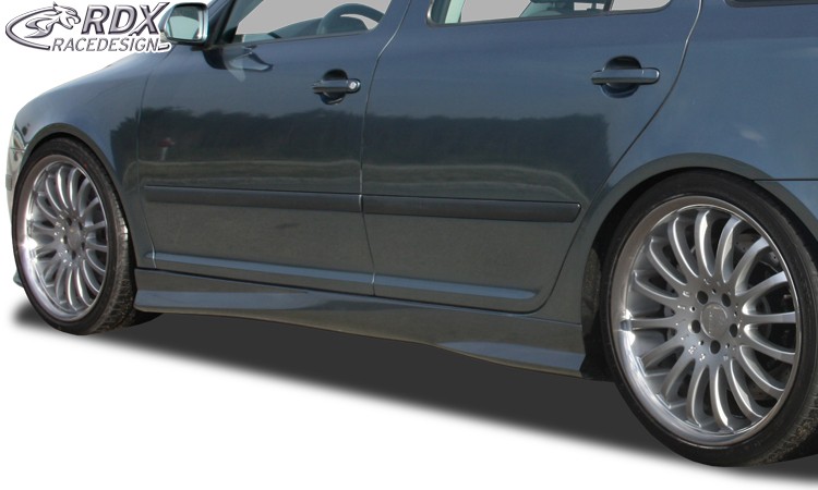 SIDESKIRTS SKODA OCTAVIA 2 / 1Z (INCL. FACELIFT) "TURBO" - 4