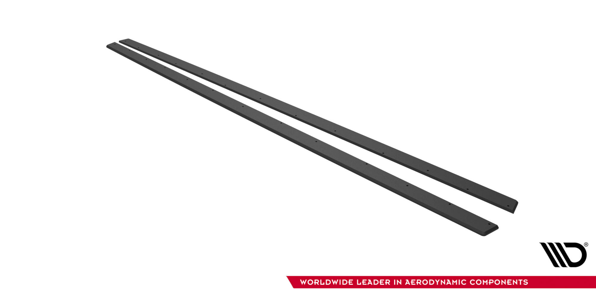STREET PRO SIDOSPLITTERS V.2 TILL VOLKSWAGEN GOLF GTI / GTE / GTI CLUBSPORT / R-LINE MK8 – MAXTON DESIGN - 2