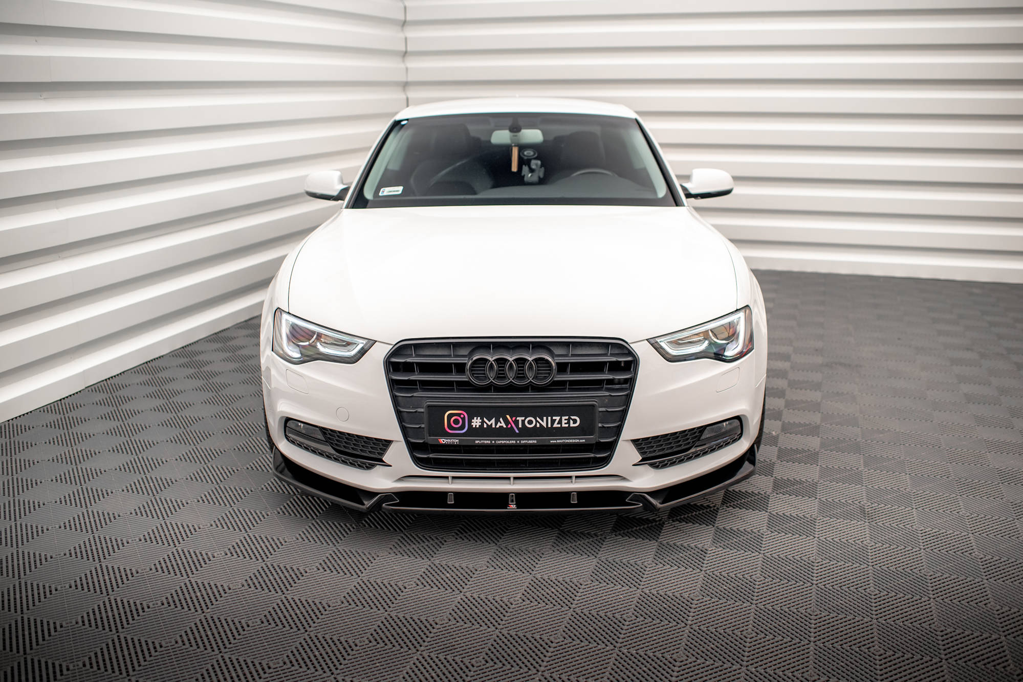 Front Splitter V.1 Audi A5 Coupe / Sportback 8T Facelift - 2