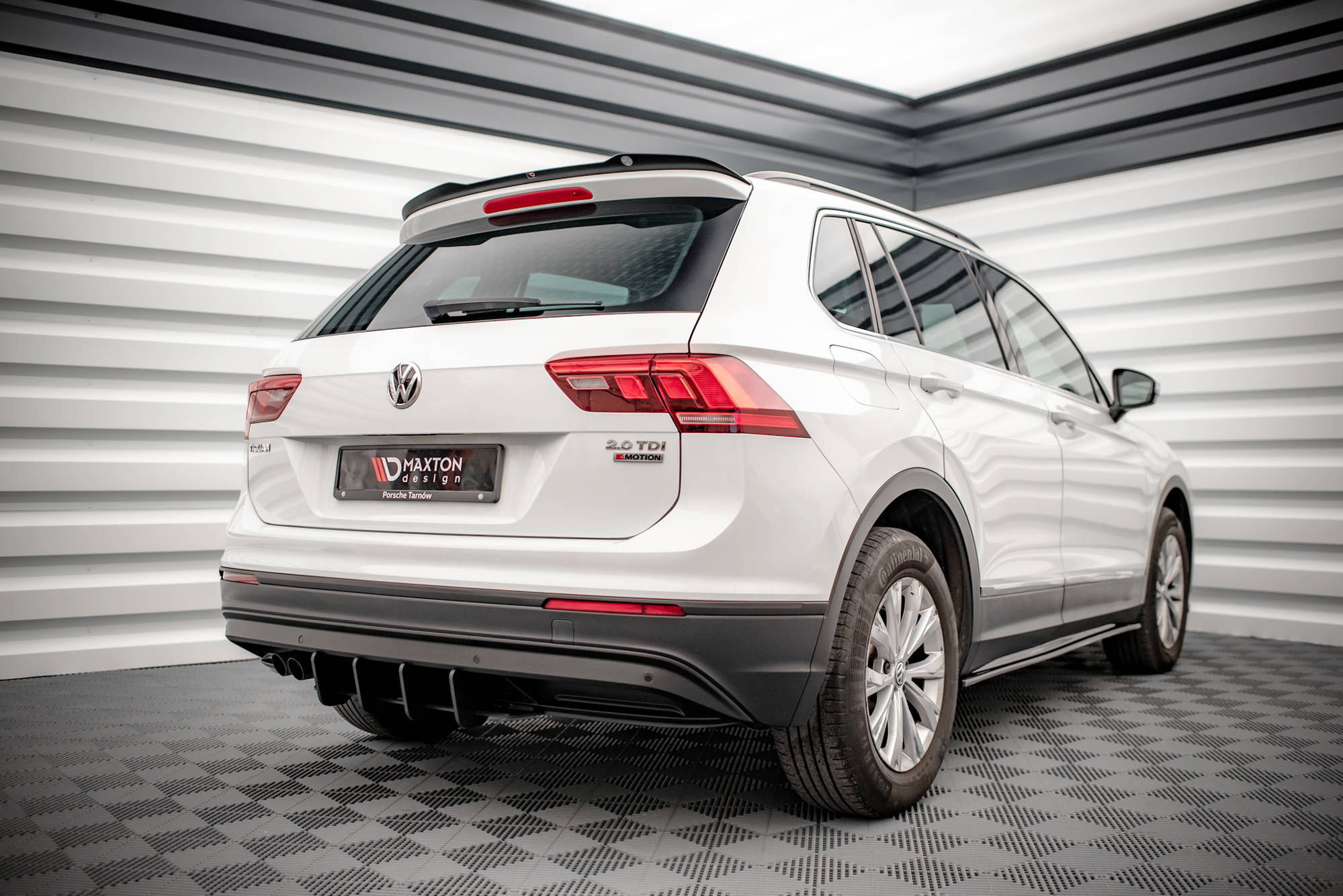 STREET PRO REAR DIFFUSER SUITABLE FOR VOLKSWAGEN TIGUAN MK2 – MAXTON DESIGN - 5