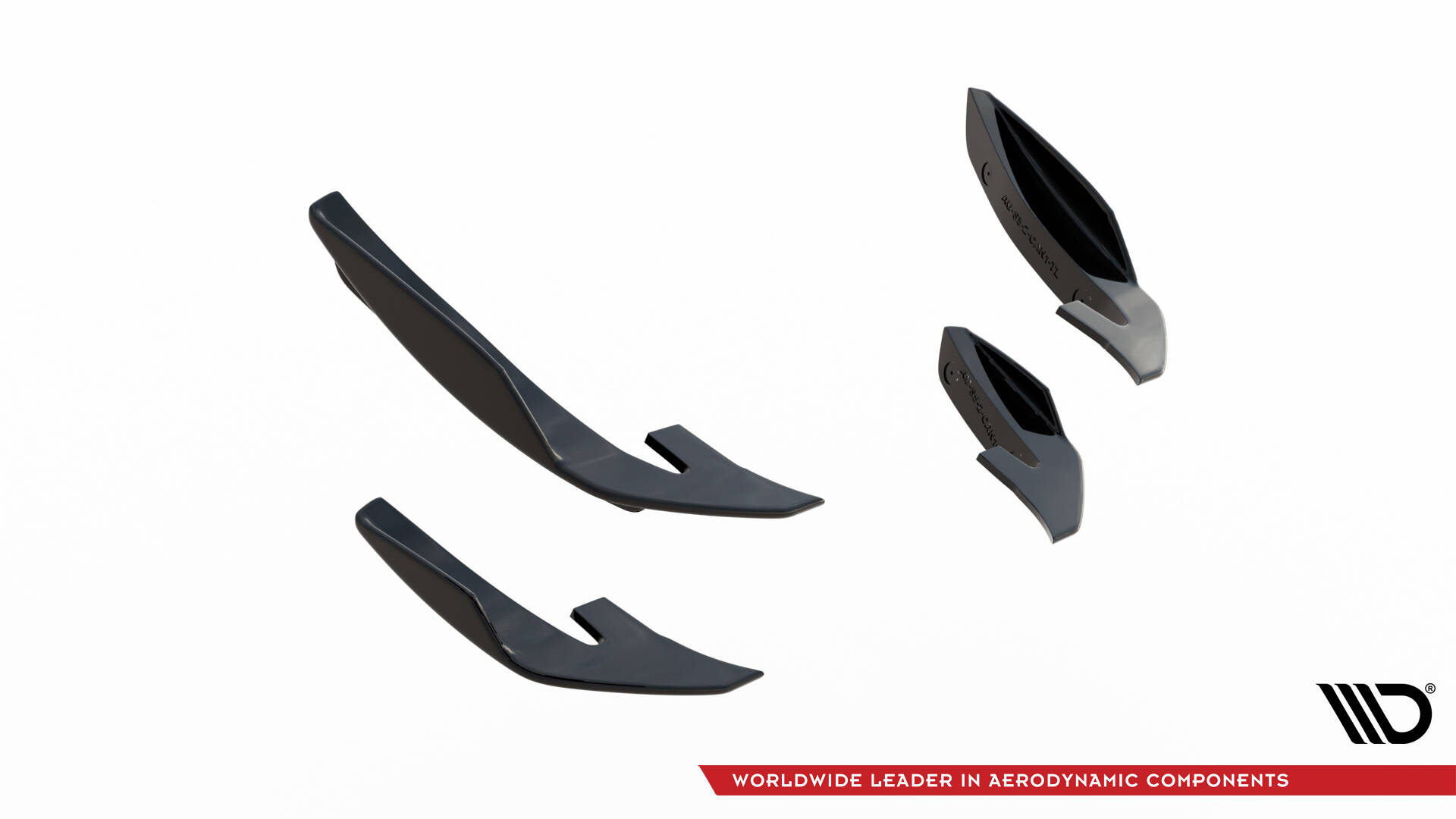 Front Bumper Wings (Canards) Audi S5 / A5 S-Line Coupe / Sportback F5 - 6