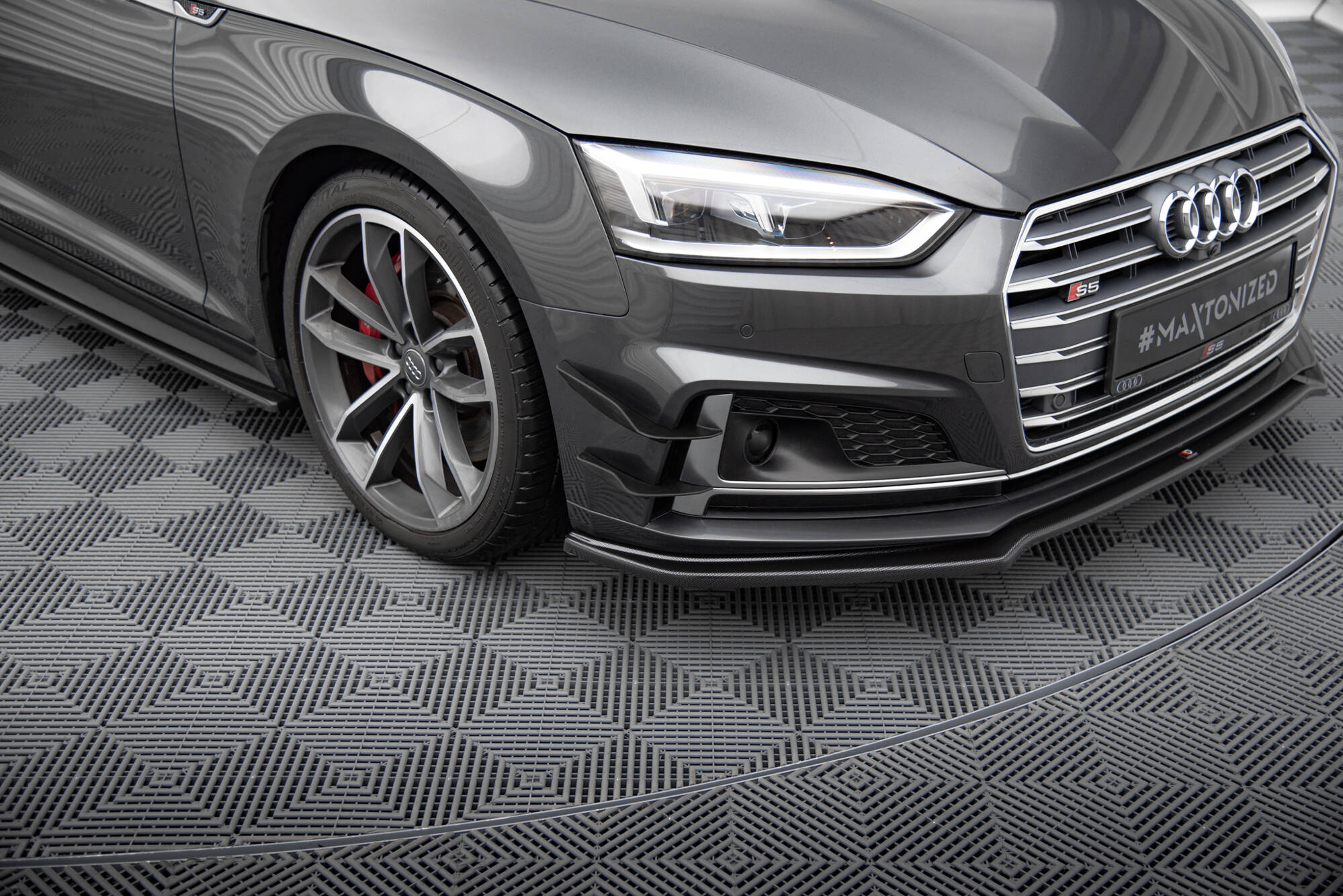 Front Bumper Wings (Canards) Audi S5 / A5 S-Line Coupe / Sportback F5 - 3