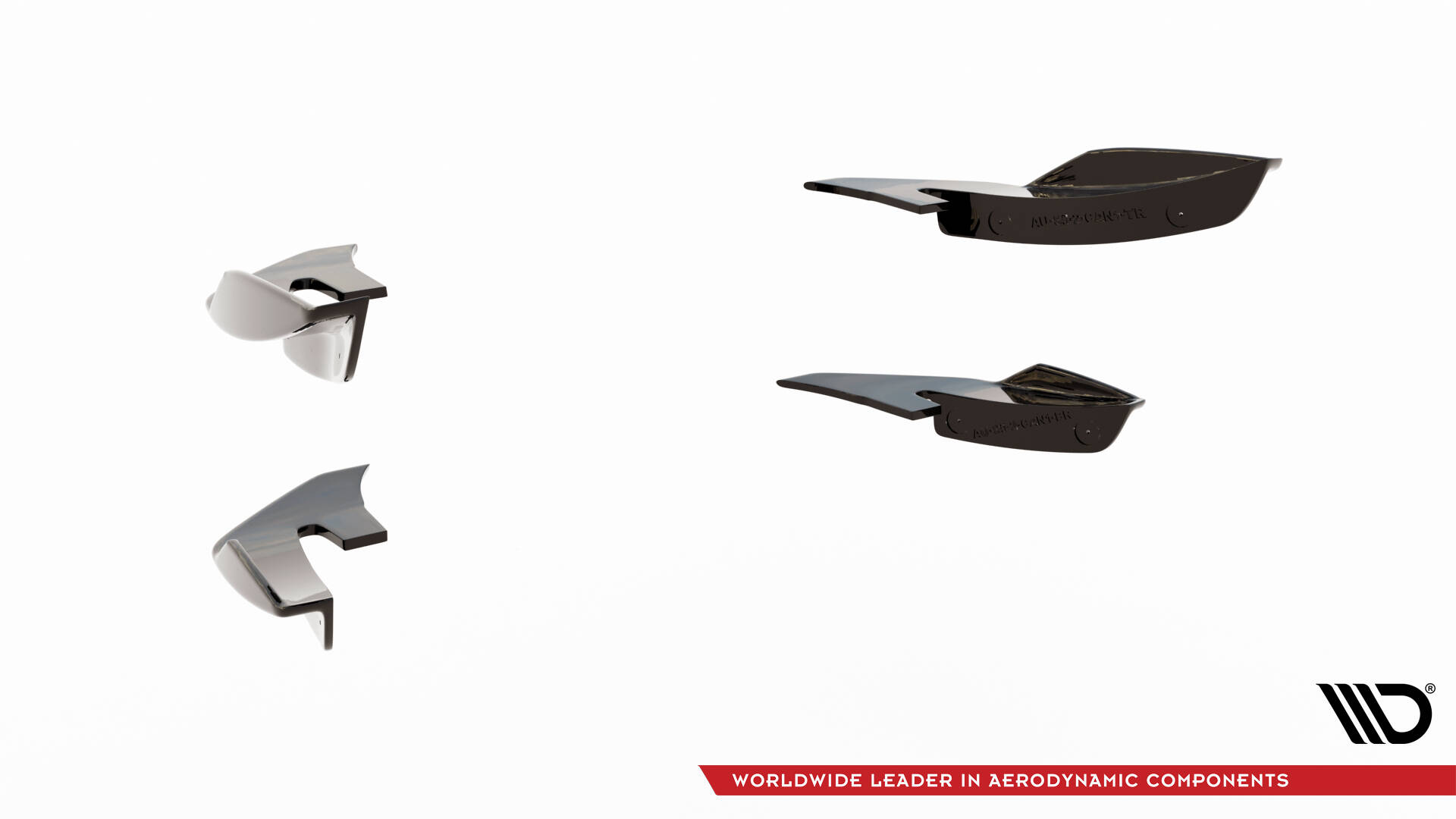 Front Bumper Wings (Canards) Audi S5 / A5 S-Line Coupe / Sportback F5 - 7