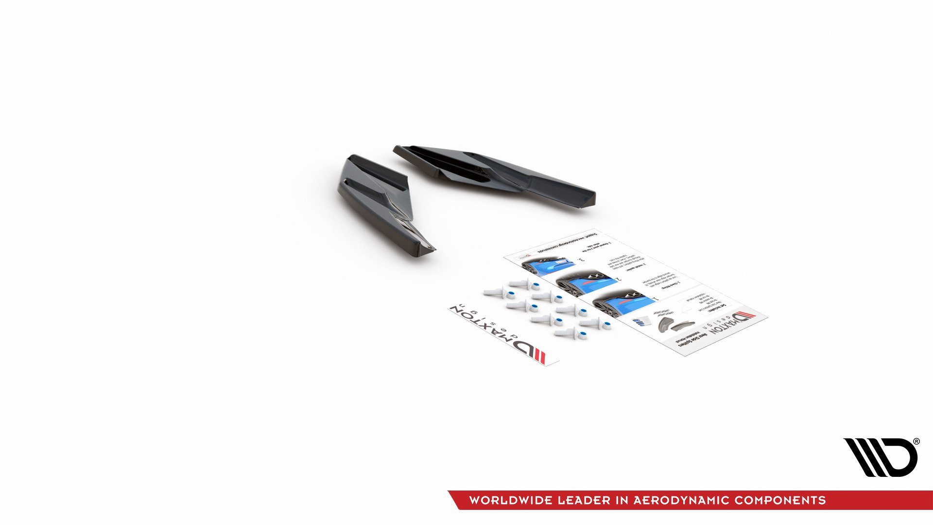 Rear Side Splitters VW Golf MK8 (2020-) - 8