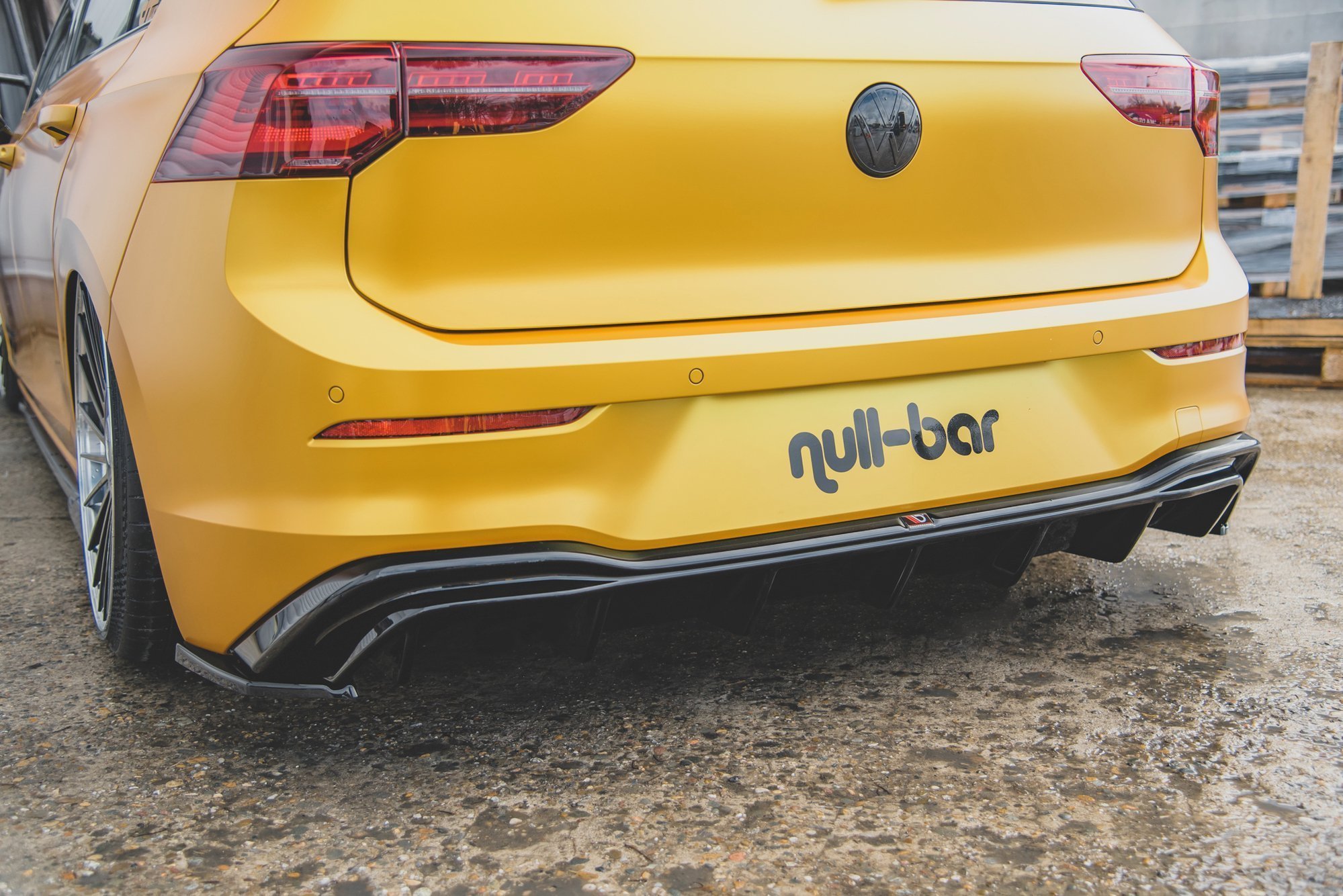 Rear Side Splitters VW Golf MK8 (2020-) - 4