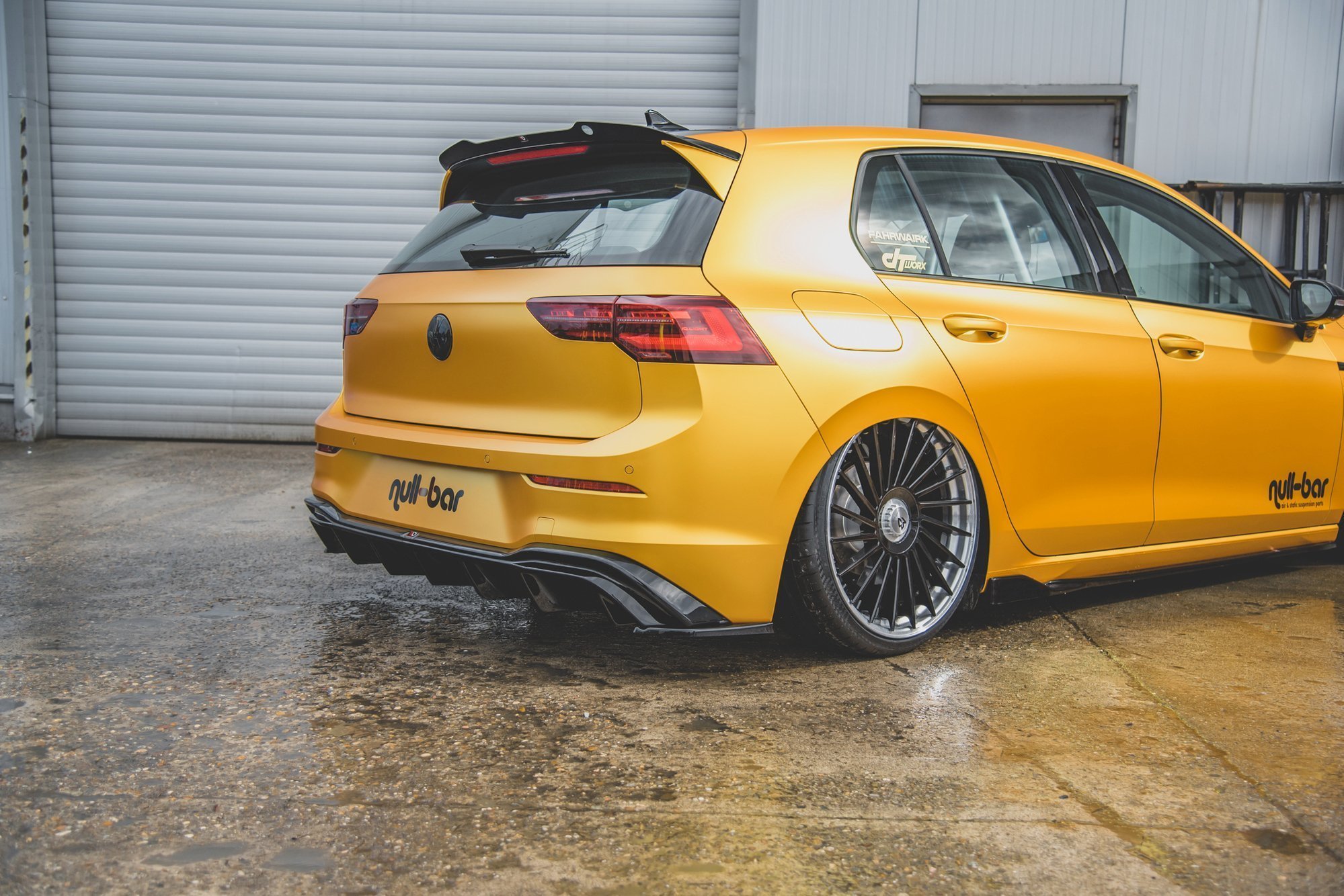 Rear Side Splitters VW Golf MK8 (2020-) - 2