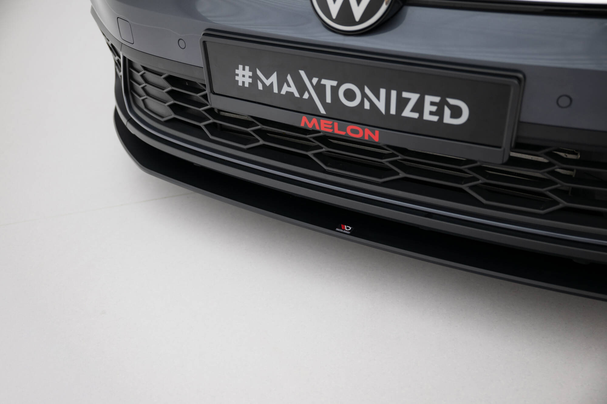 STREET PRO FRONT SPLITTER SUITABLE FOR VOLKSWAGEN POLO GTI MK6 FACELIFT – MAXTON DESIGN - 4